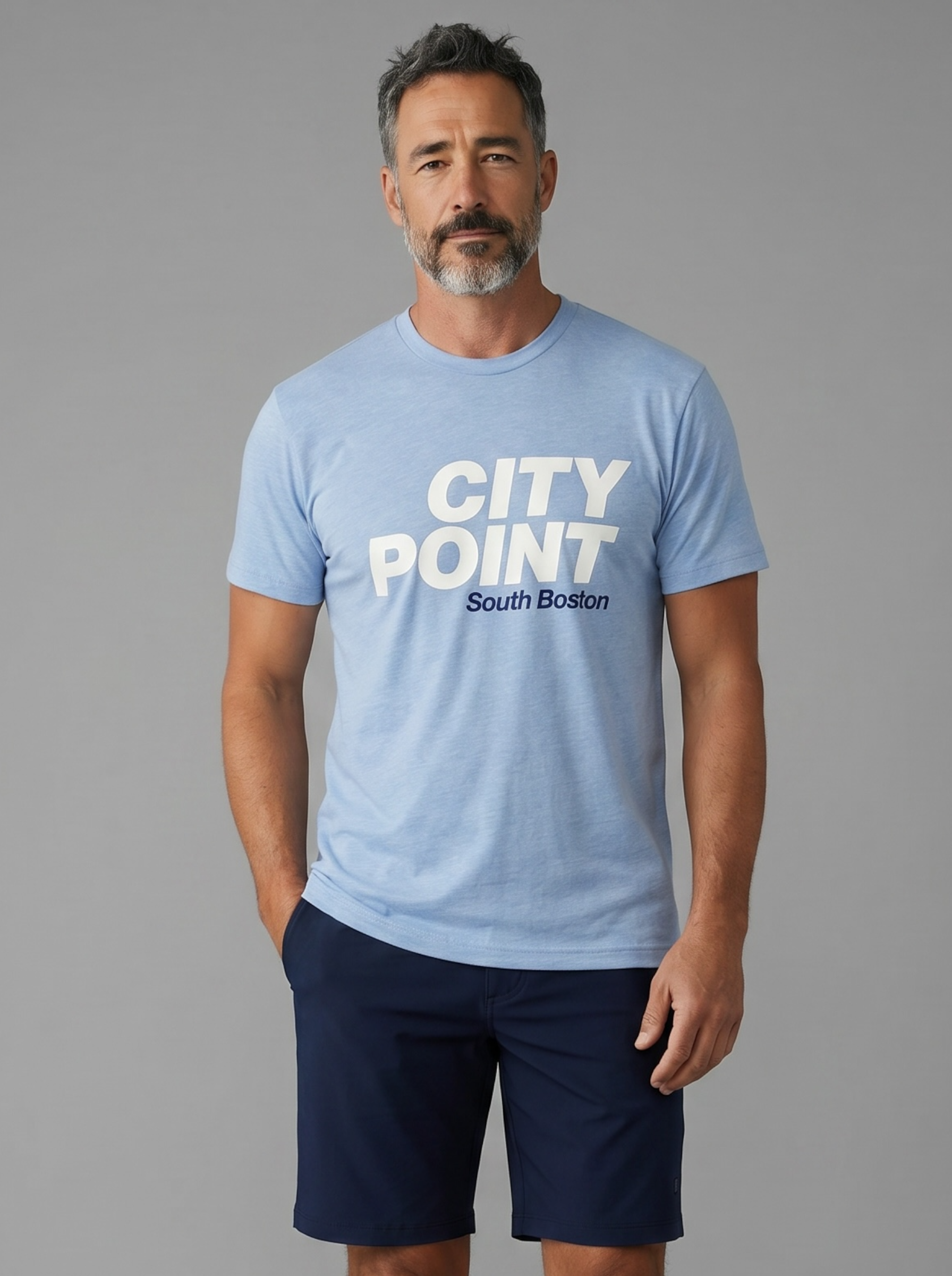The Point | Summer City Point Tee | Blue
