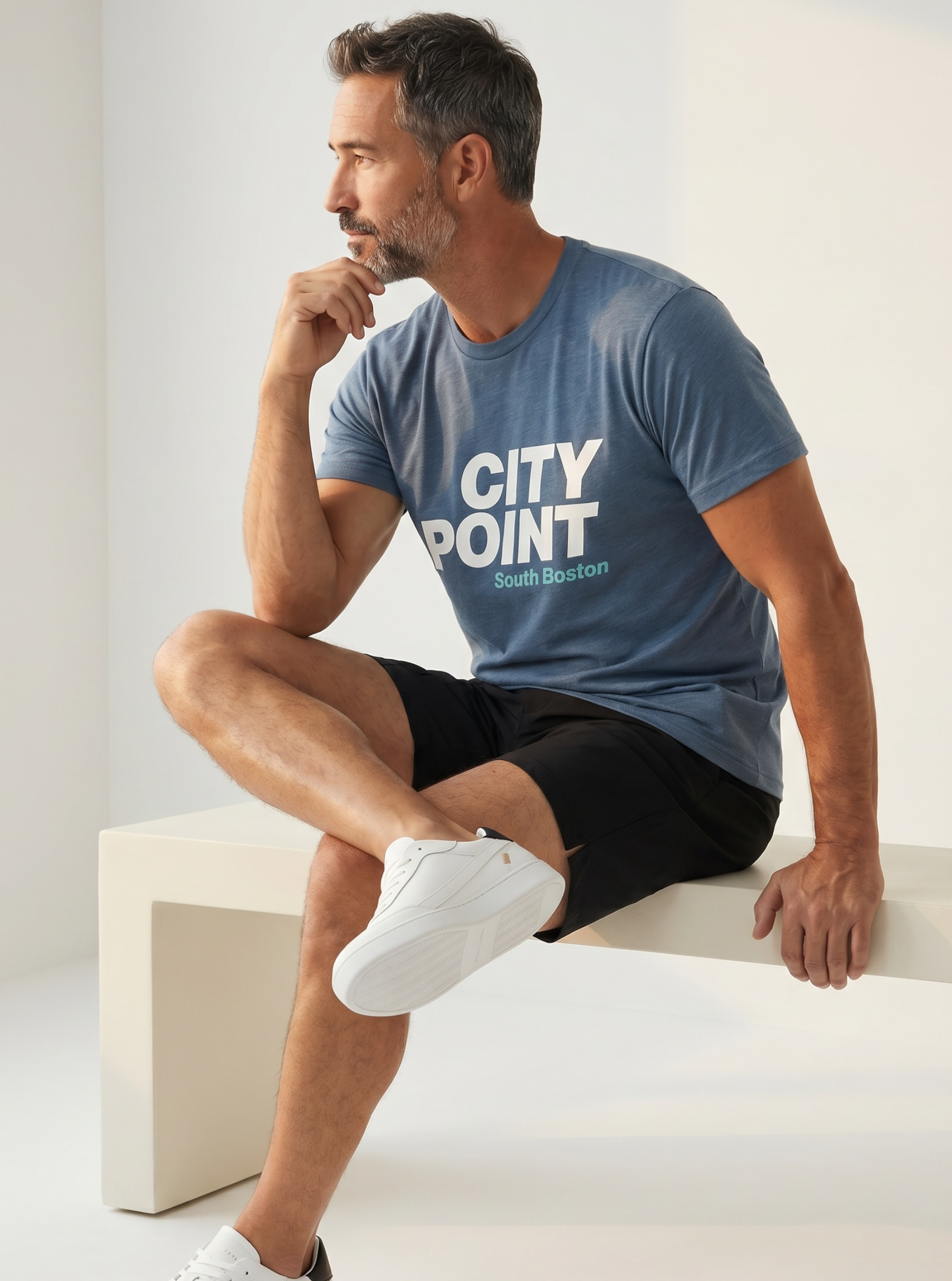The Point | Summer City Point Tee | Blue