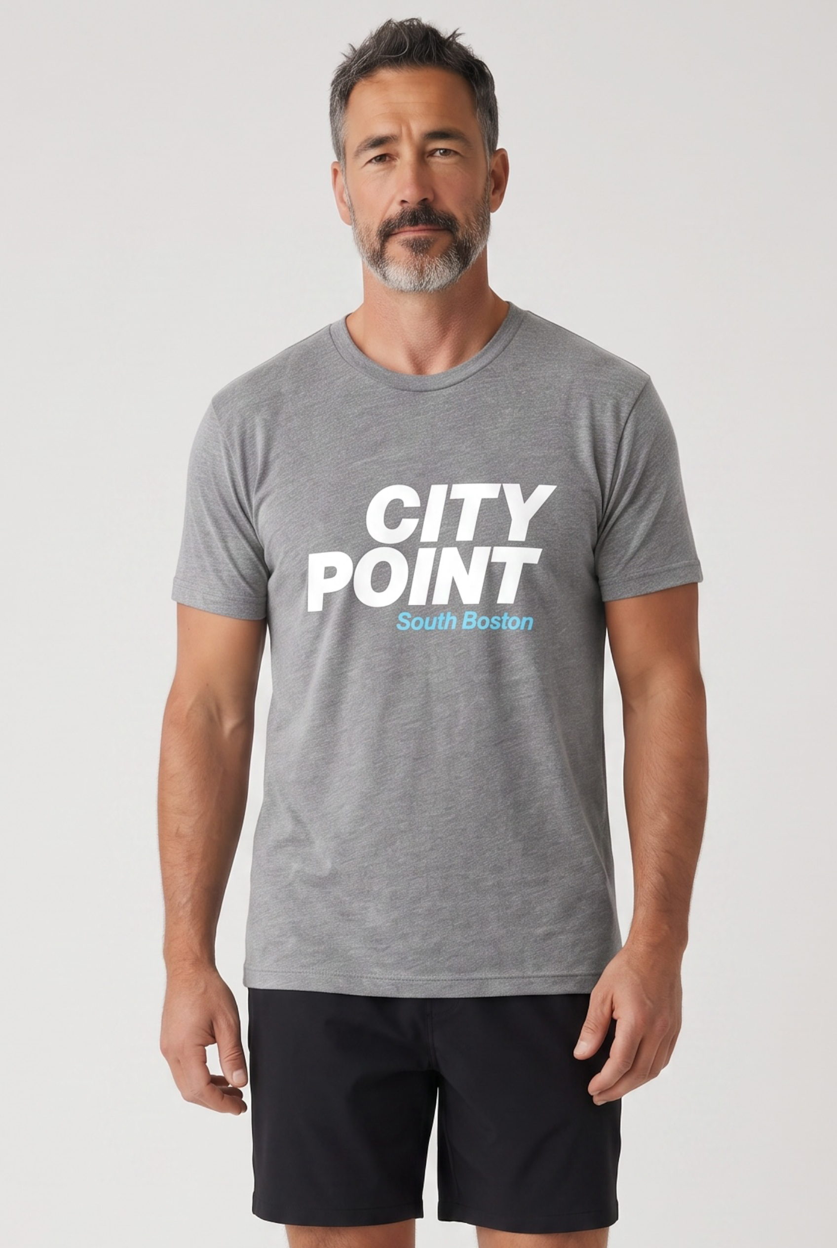 The Point | City Point Tee | Dark Heather Gray