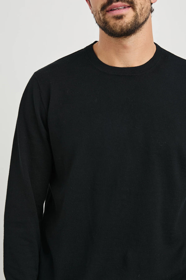 Quentin Cotton Cashmere Long Sleeve Tee