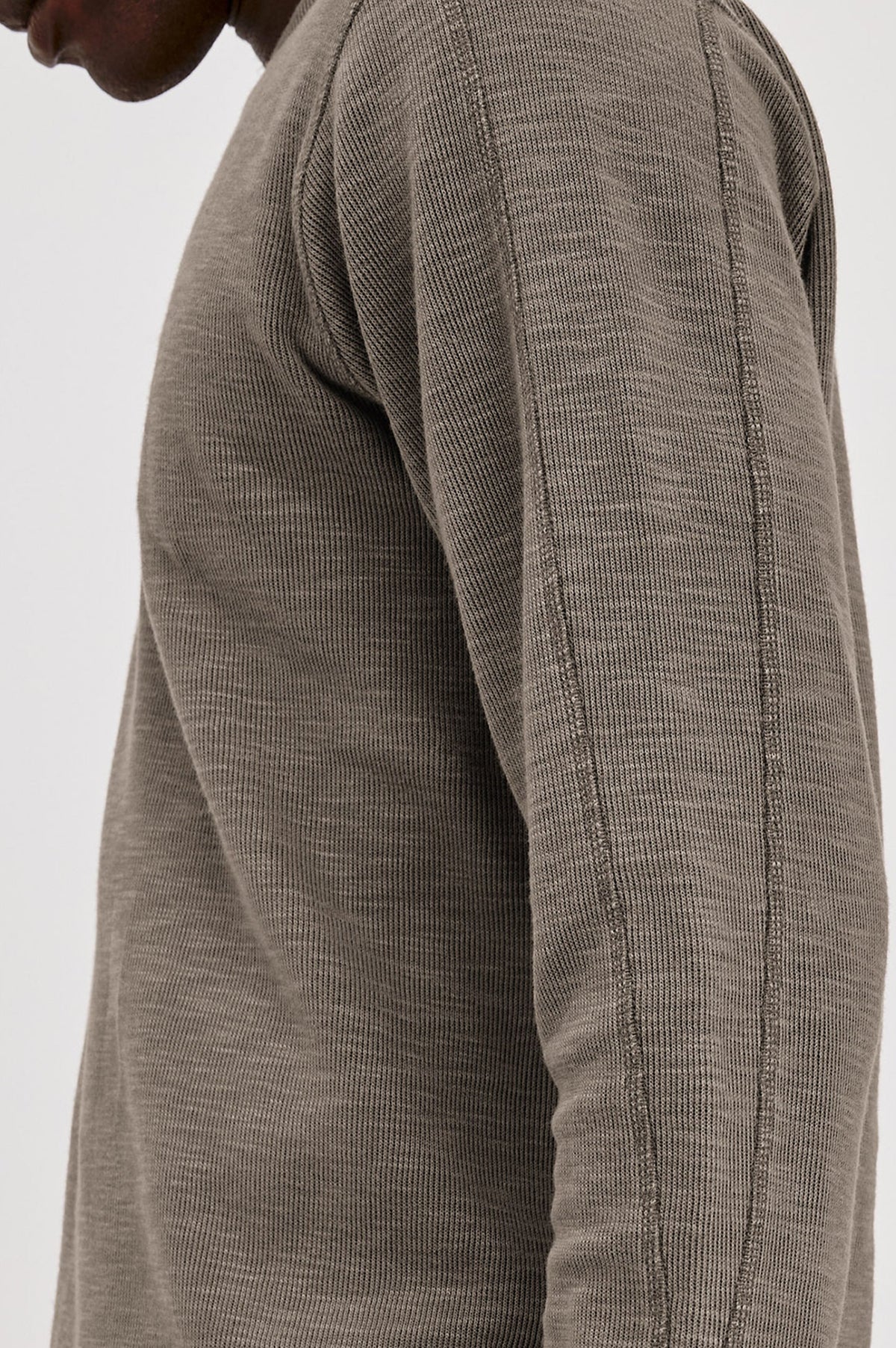 Rails | Rheese Long Sleeve Tee | Crossroad Brown