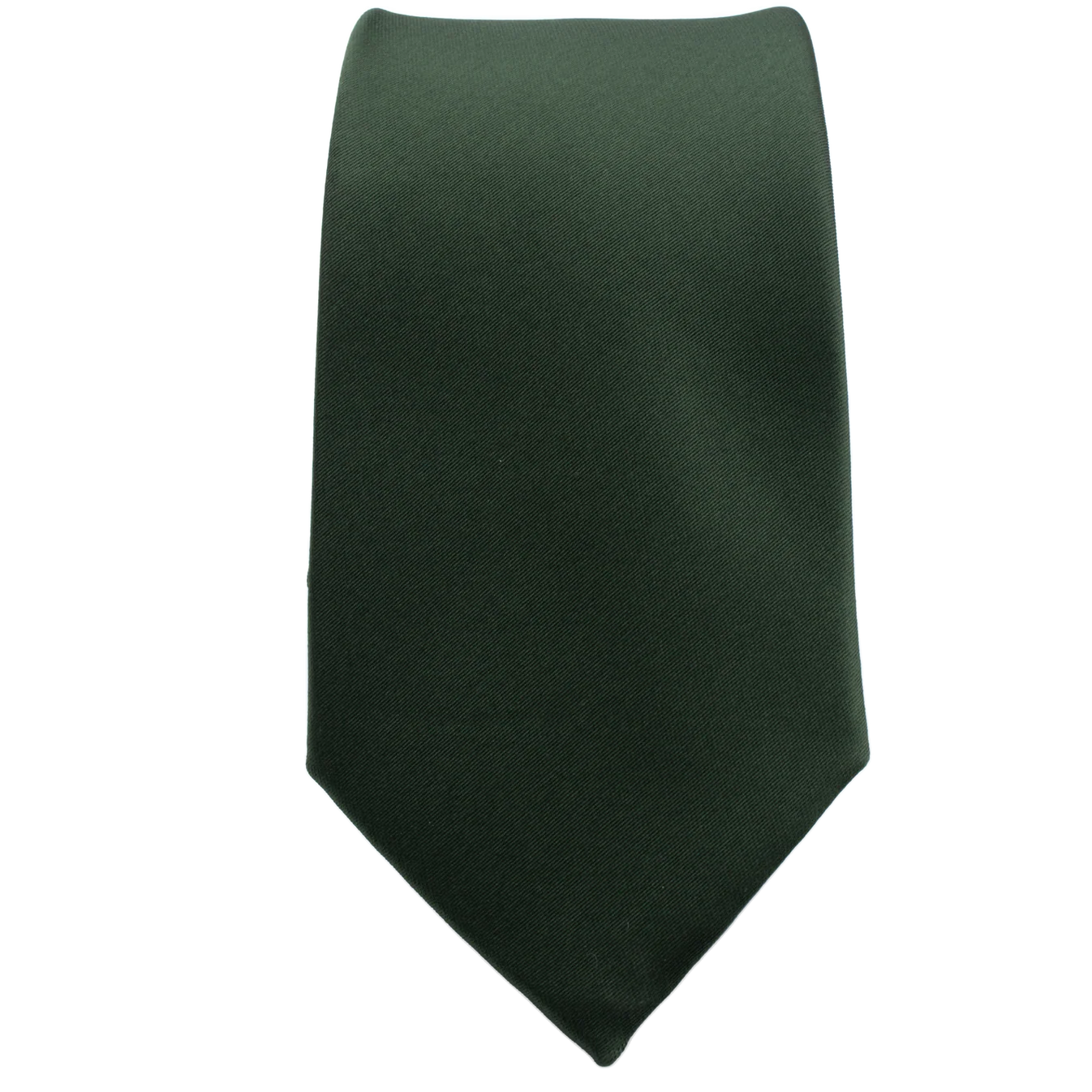 Tie Solid Olive Green