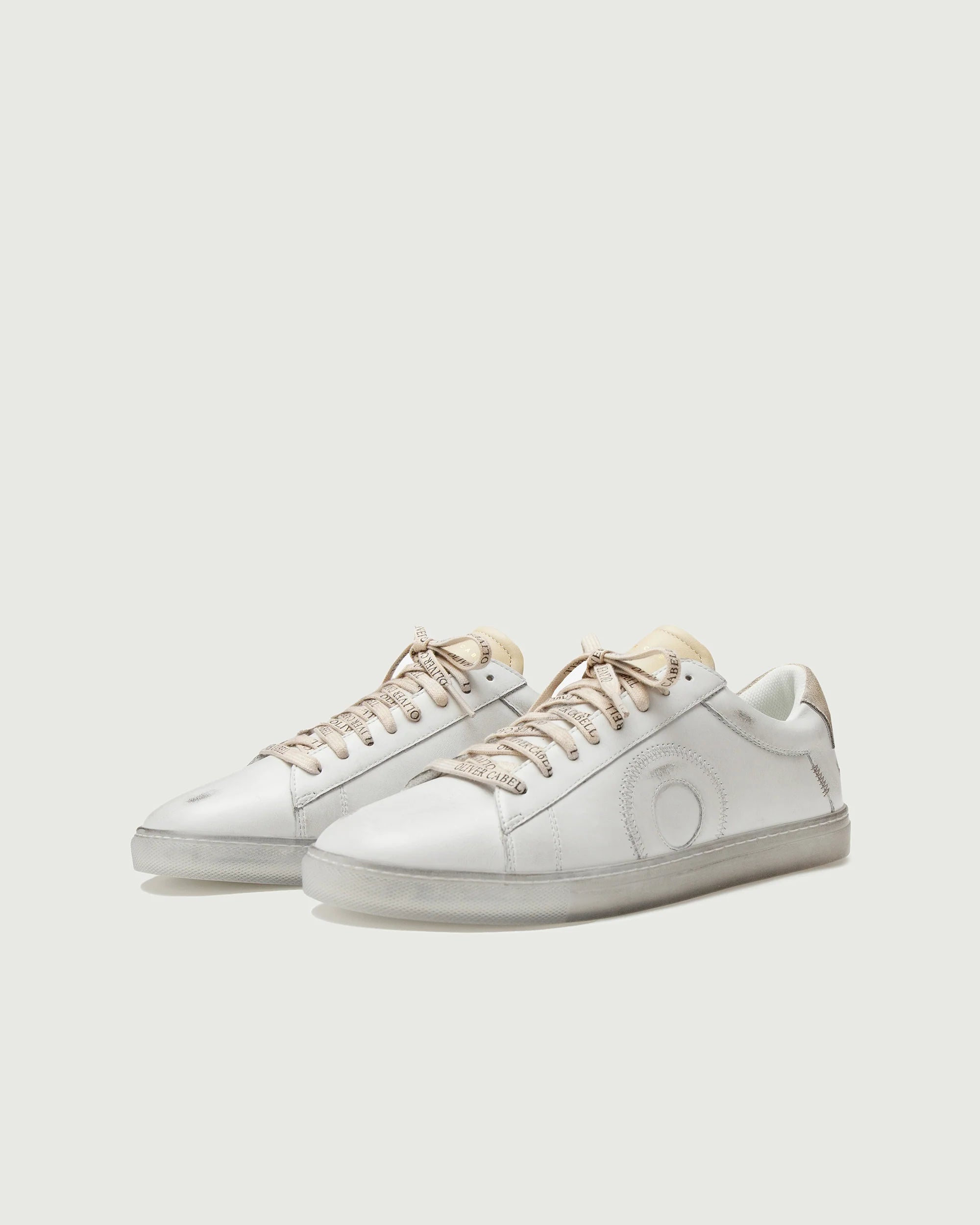 Oliver Cabell | Low 1 Sand Yin Yang | White | Pre-Order