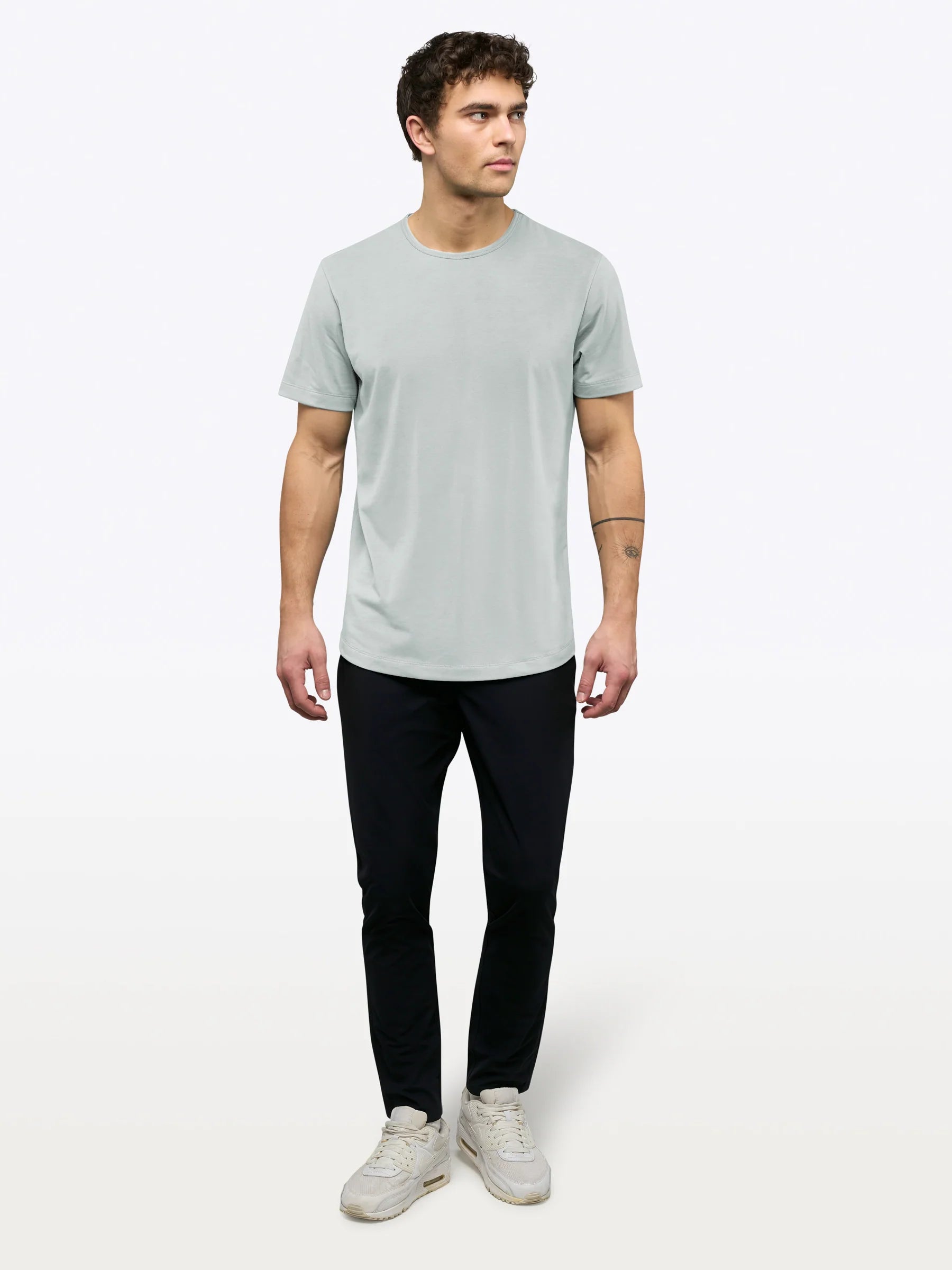 Cuts | AO Curve-Hem Tee Metal | Green
