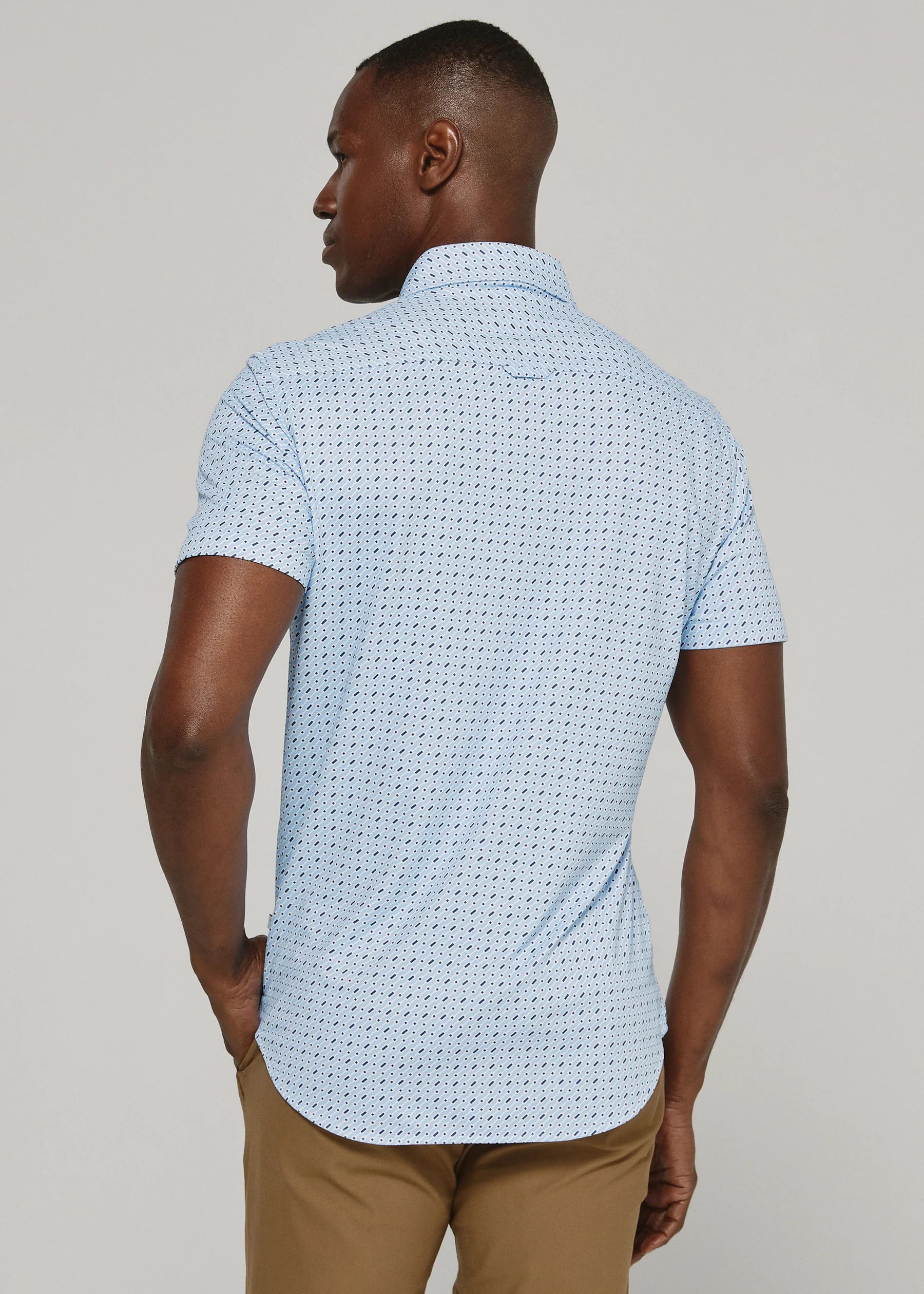 7Diamonds | Ridge Short Sleeve Shirt | Blue