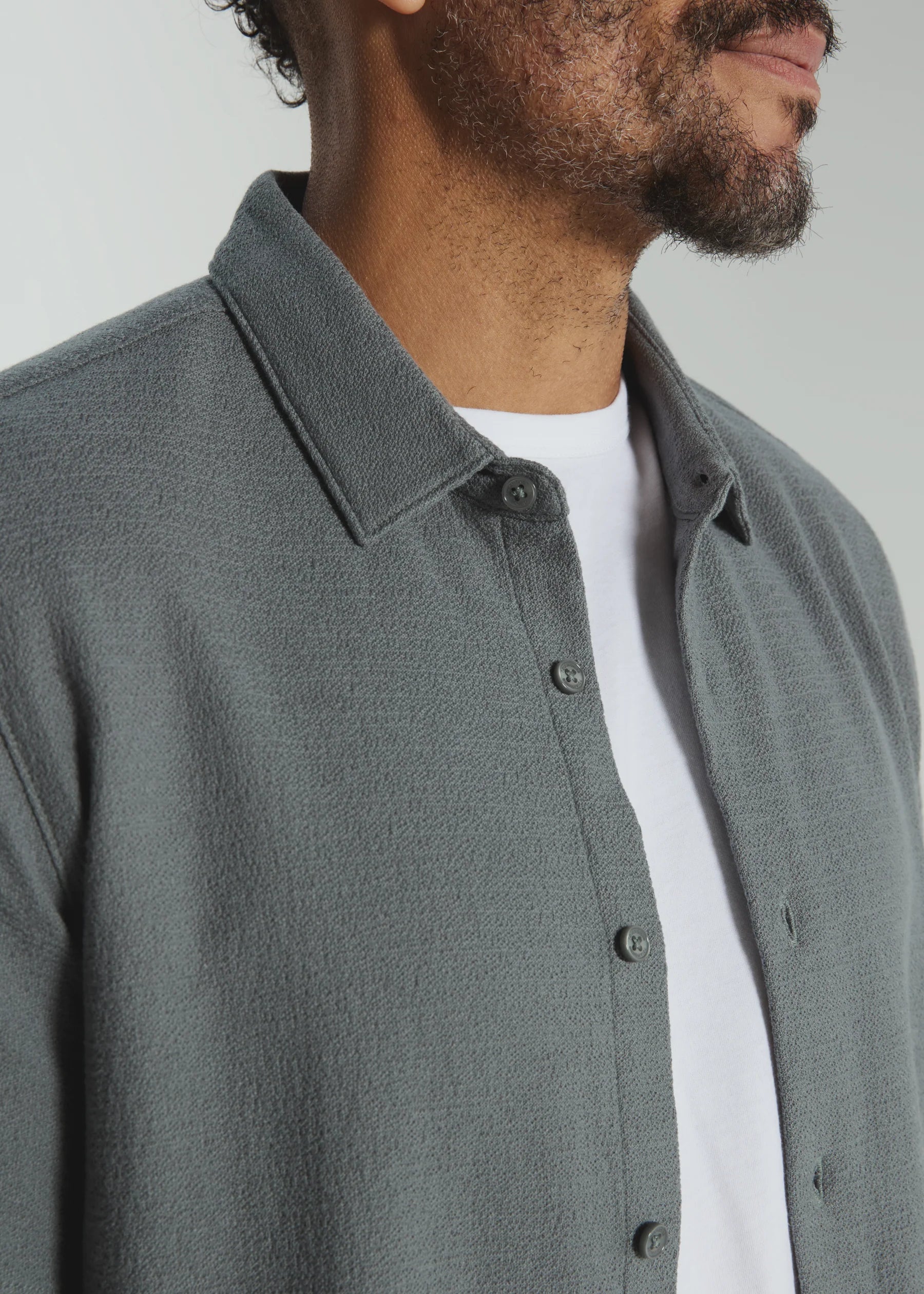 7Diamonds | The Rowan Short Sleeve Shirt | Gray