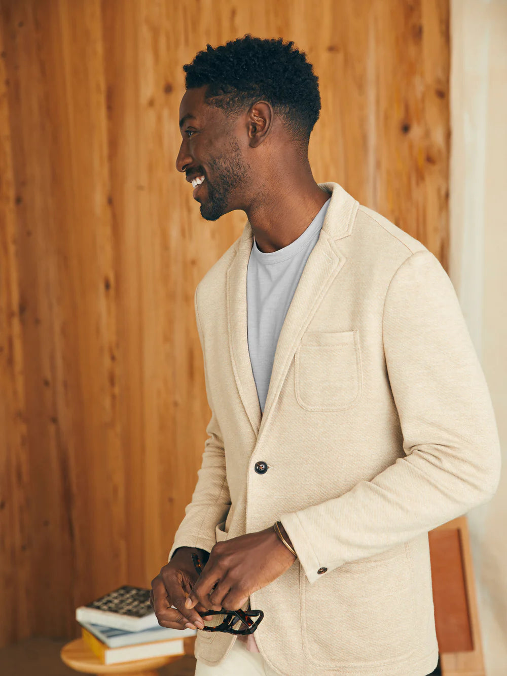 Inlet Knit Blazer