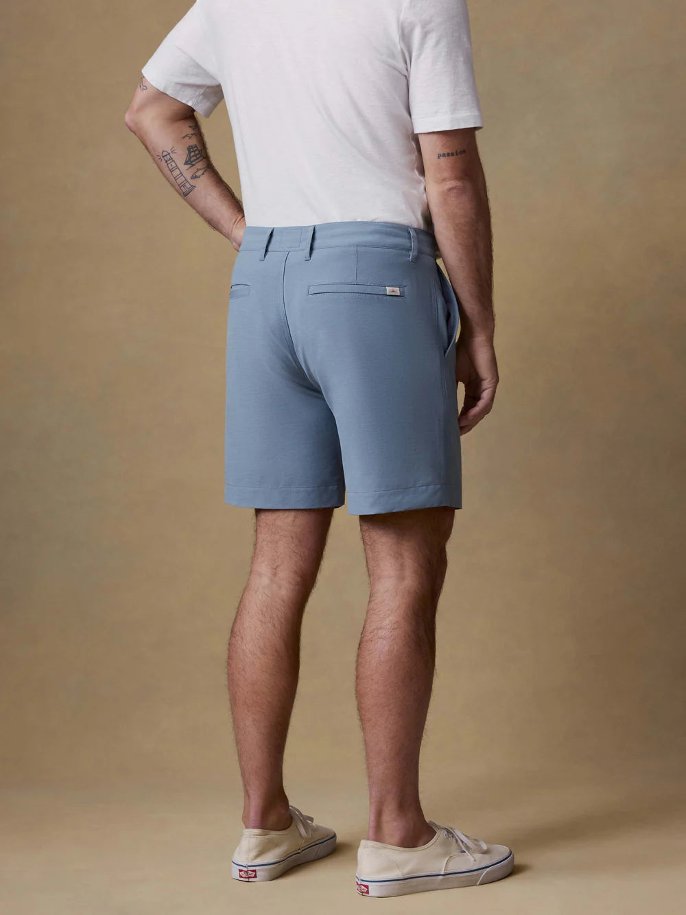 Faherty | All Day Short 7" Deep Marine | Blue