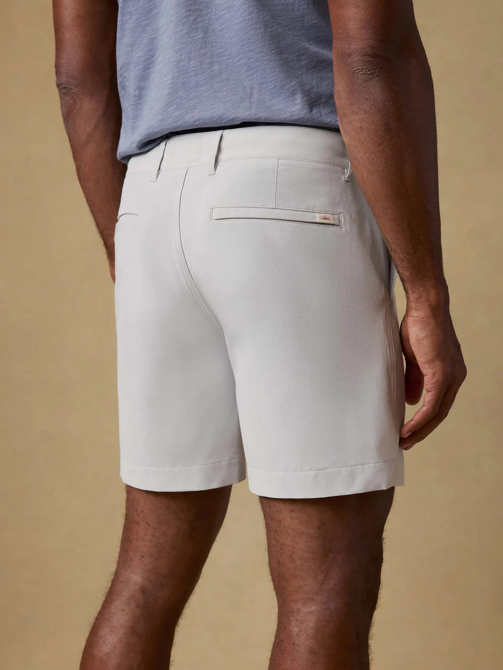 Faherty | All Day™ Short 7" Stone | Gray
