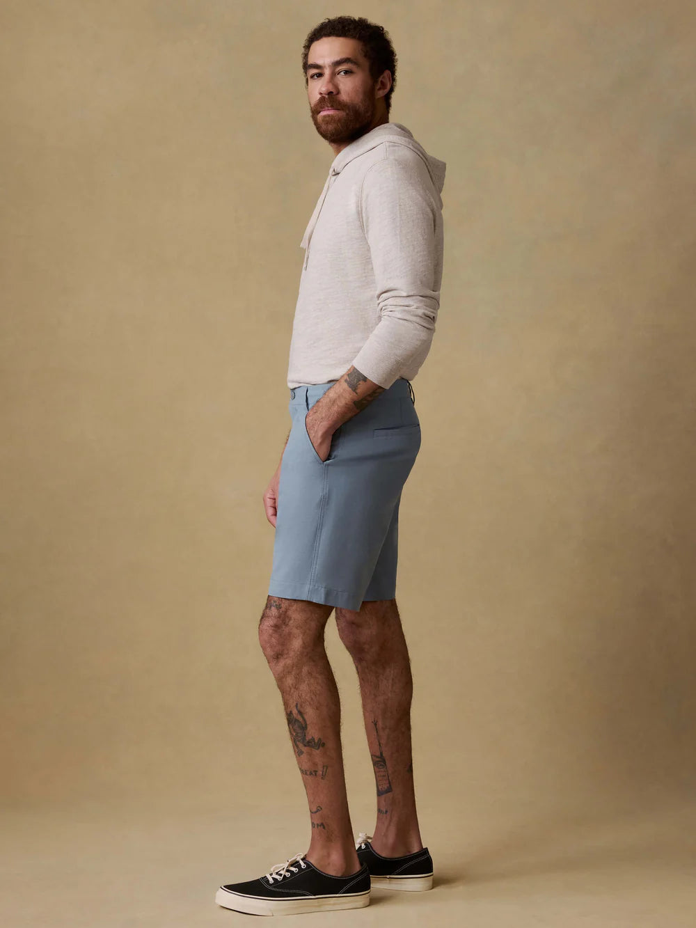 Faherty | All Day™ Short 9" Deep Marine | Blue