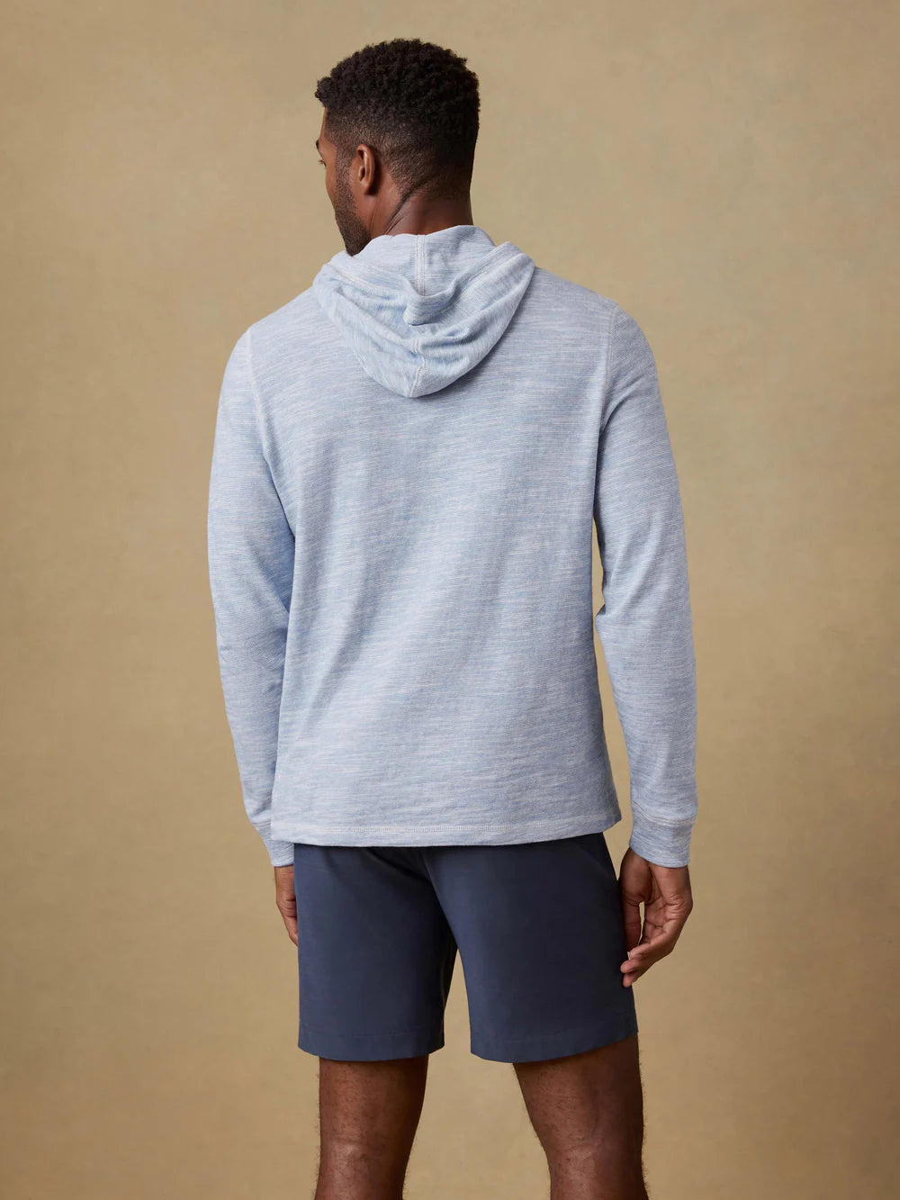 Faherty | Sunwashed Orgainc Hoodie | Blue
