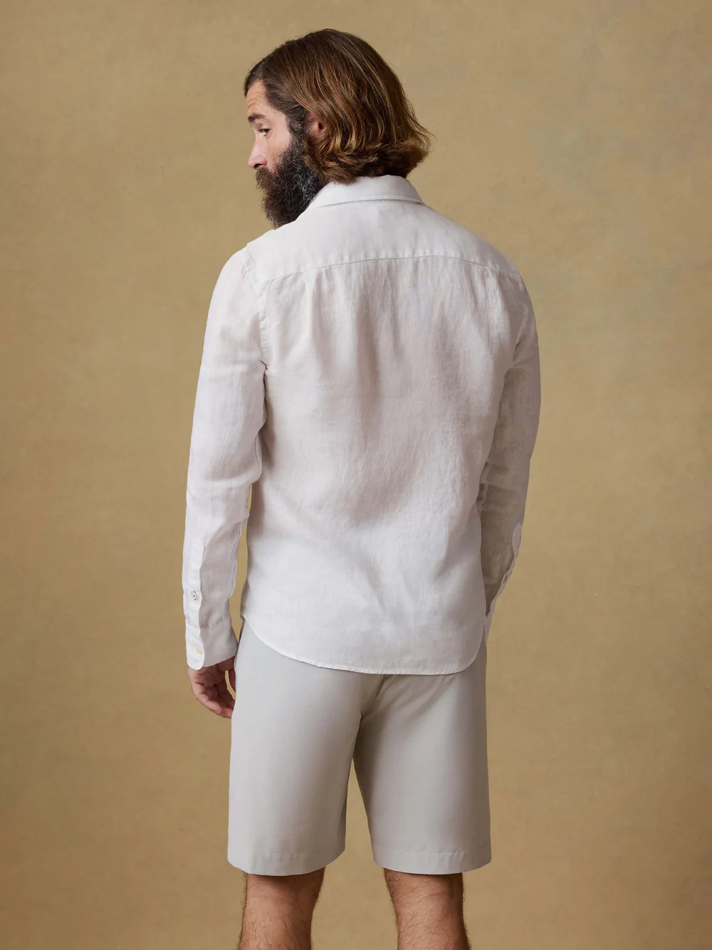 Faherty | Laguna Linen Shirt | White