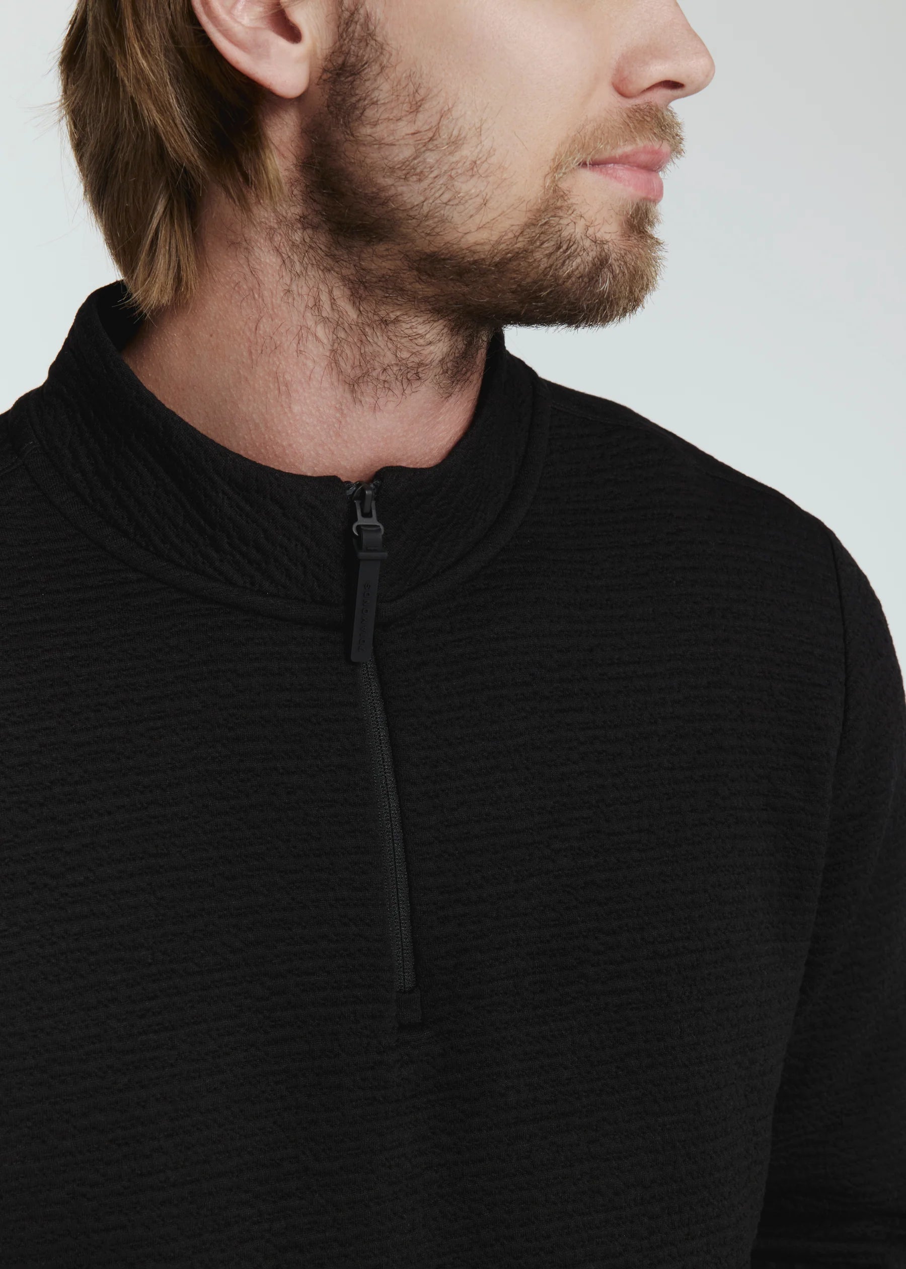 7Diamonds | Elevate Quarter Zip | Black