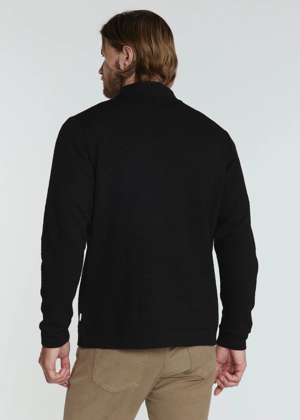 7Diamonds | Elevate Quarter Zip | Black