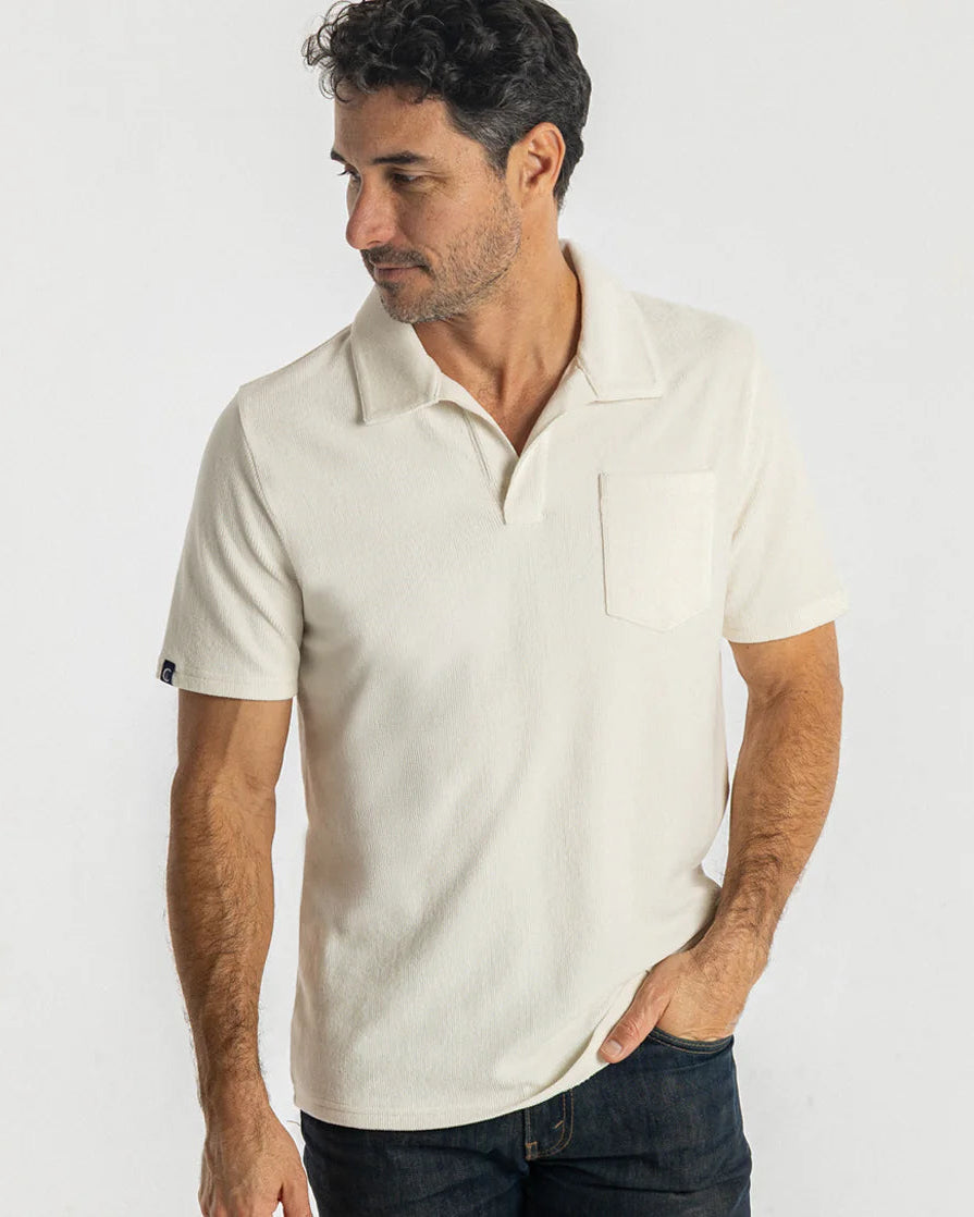 Criquet |  Velour Monty Polo |  White
