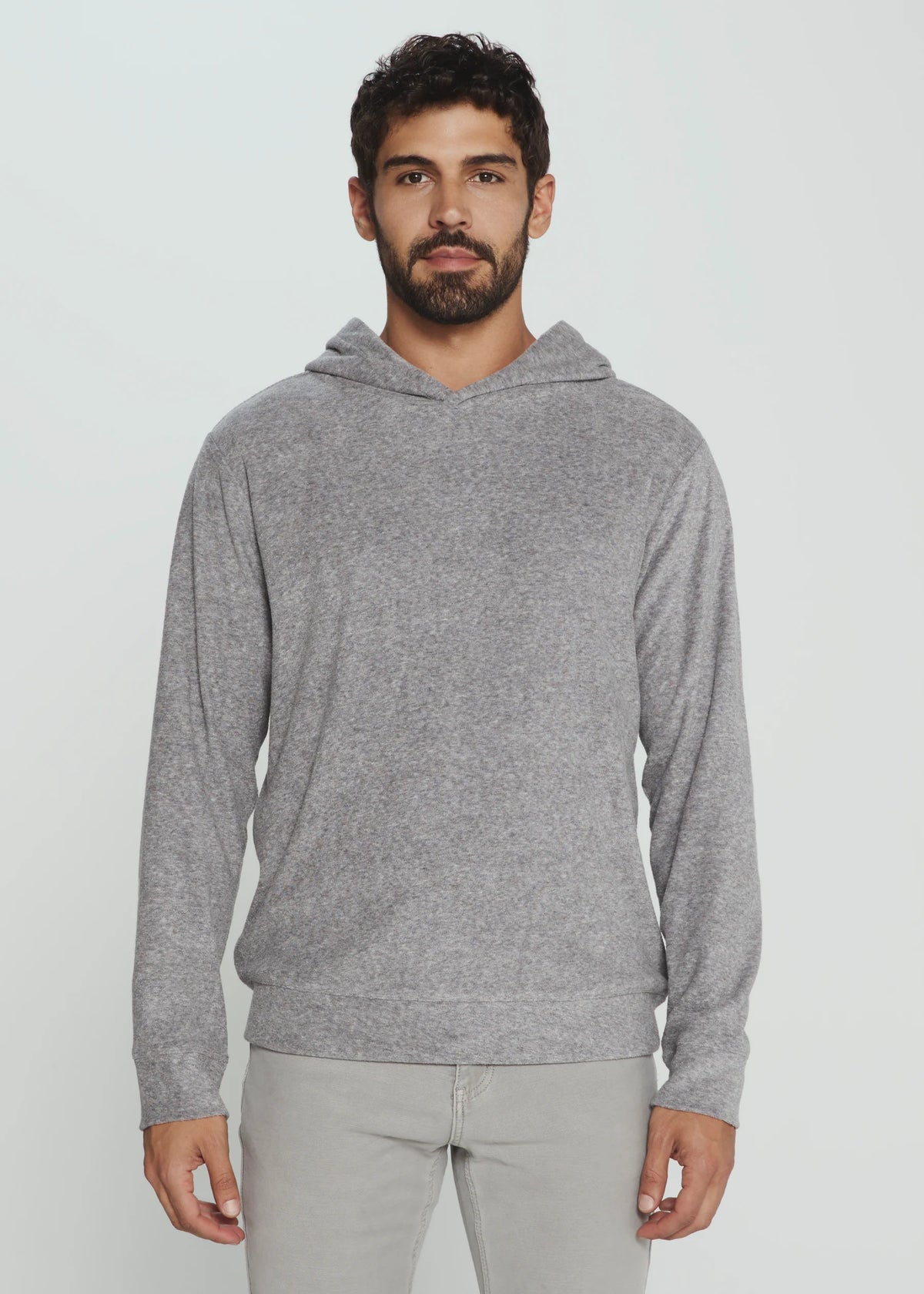 7Diamonds Terry Hoodie in Heather Gray