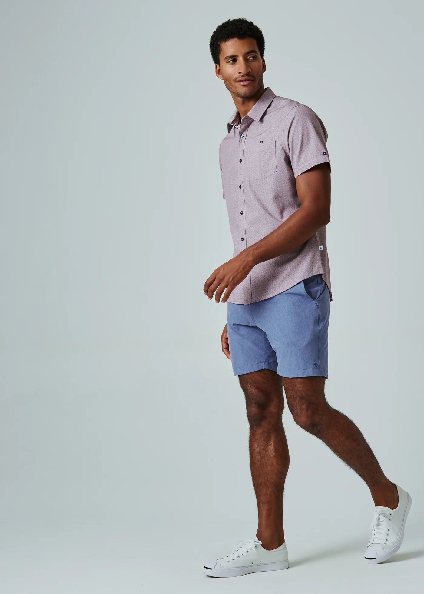 7Diamonds | Aeroplane 7" Stretch Short | Blue