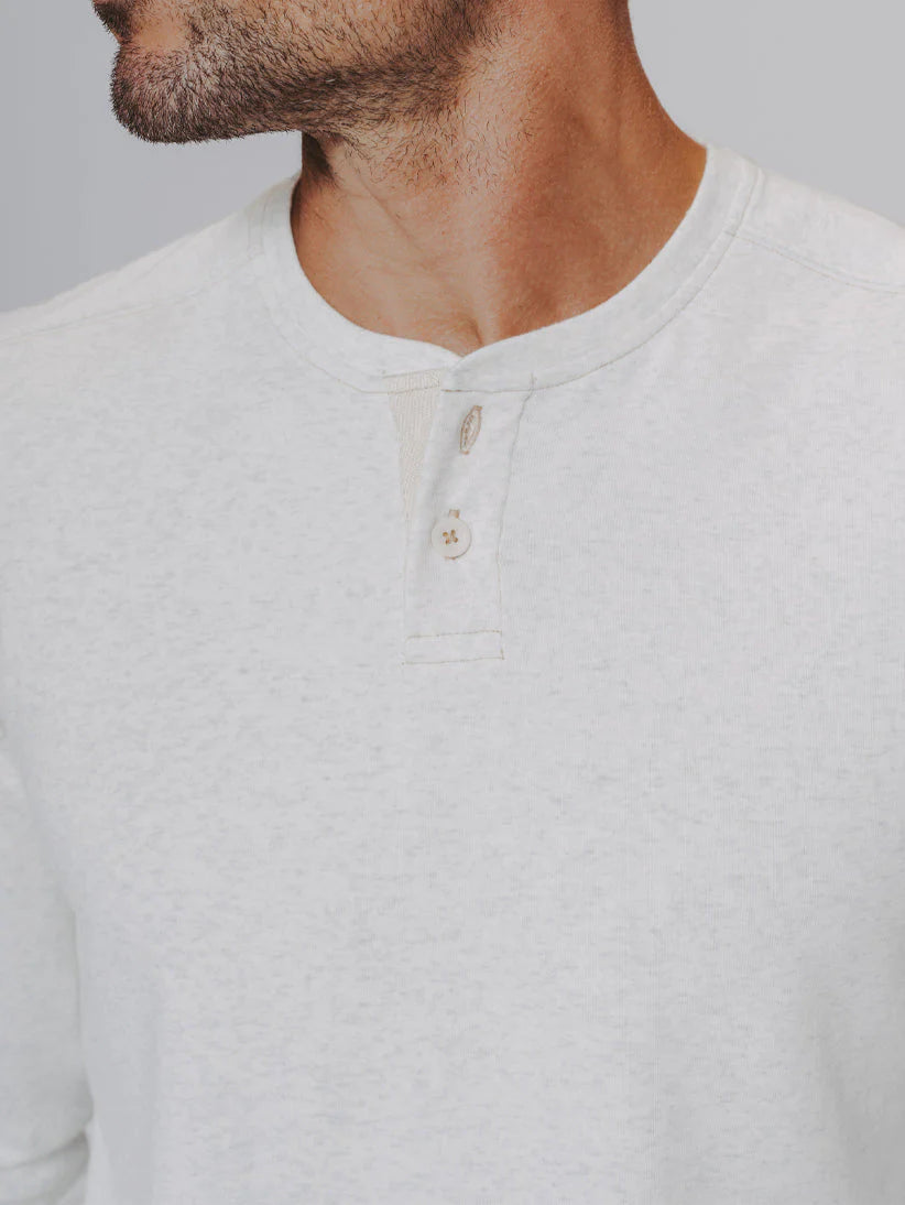 Puremeso Two Button Henley