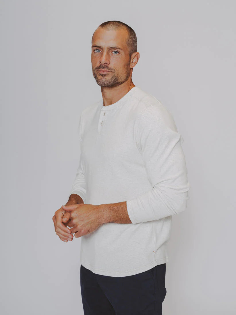 Puremeso Two Button Henley