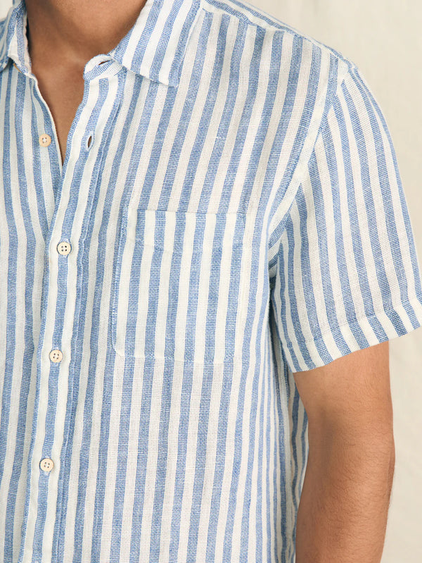 Short-Sleeve Palma Linen Shirt