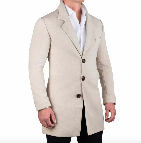 3 BUTTON OVERCOAT