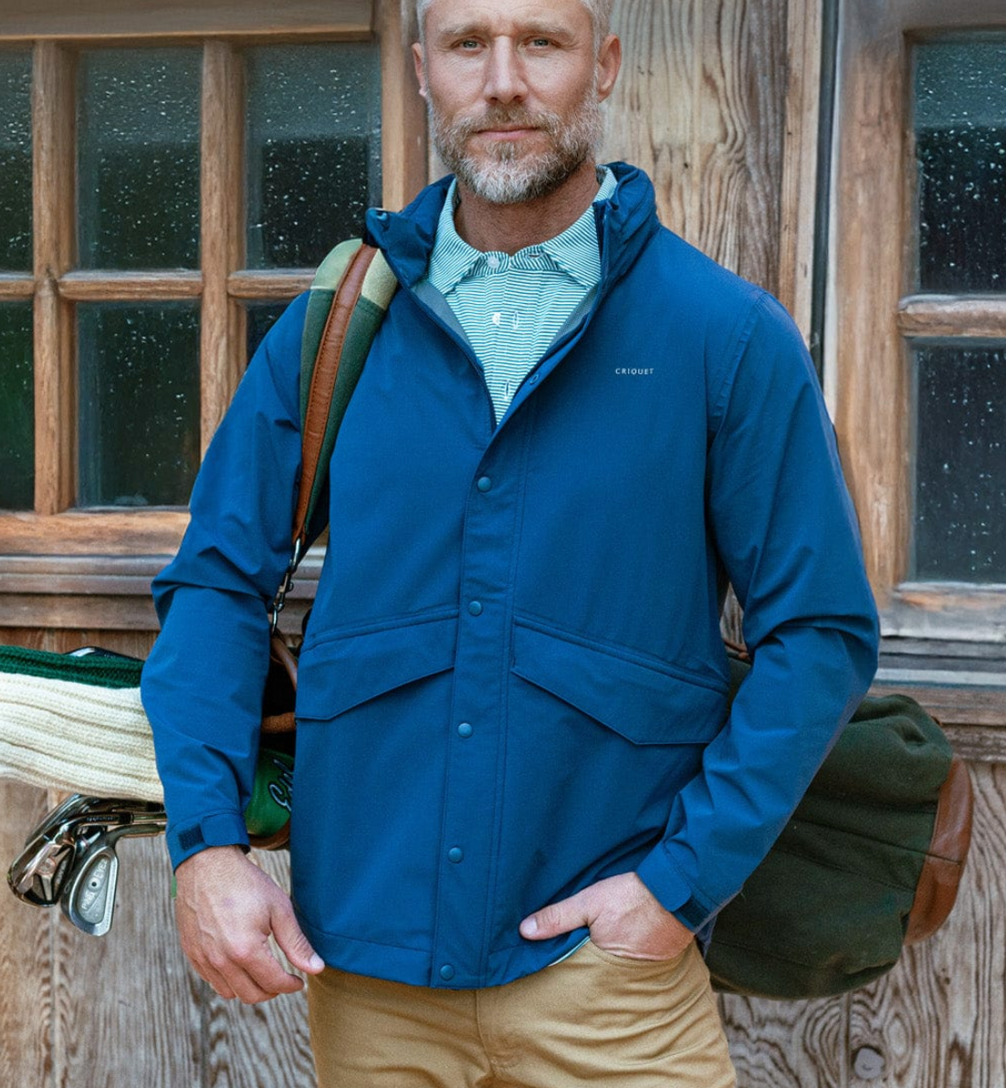 Watershed Rain Jacket- Navy