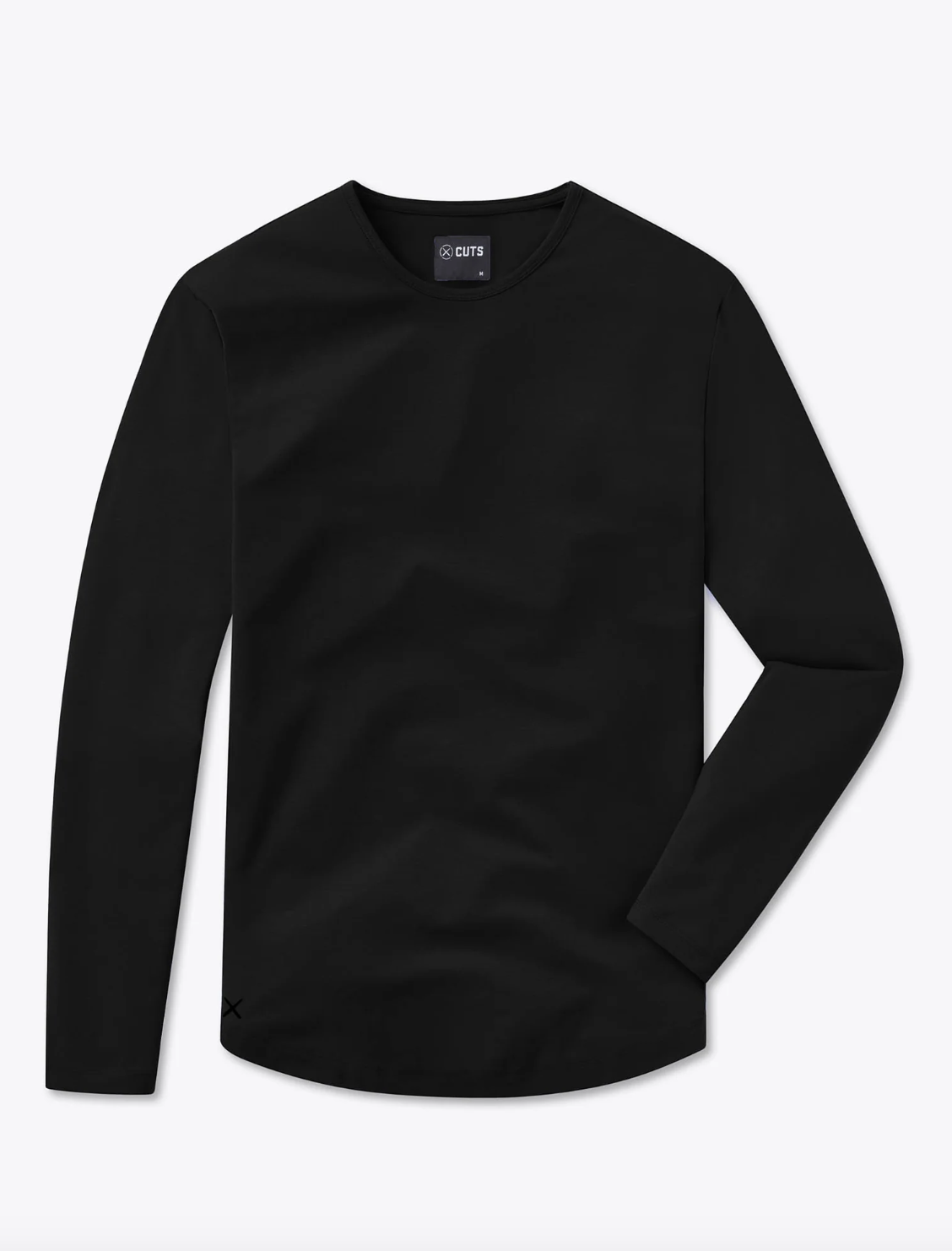 AO Long Sleeve Curve-Hem Tee