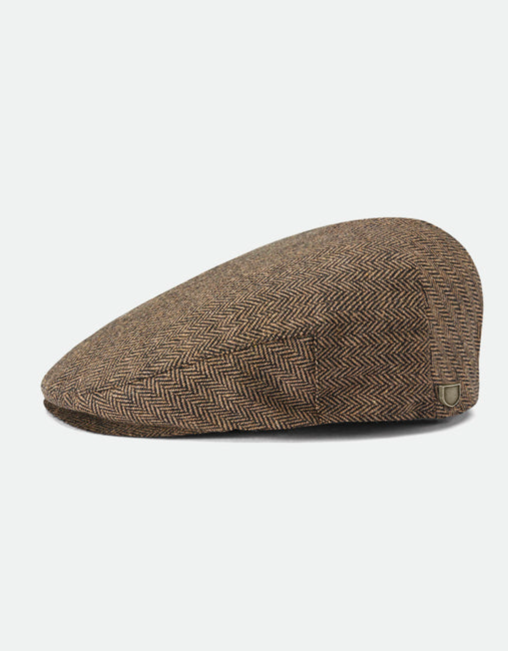 Brixton | Hooligan Flat Scally Cap | Brown