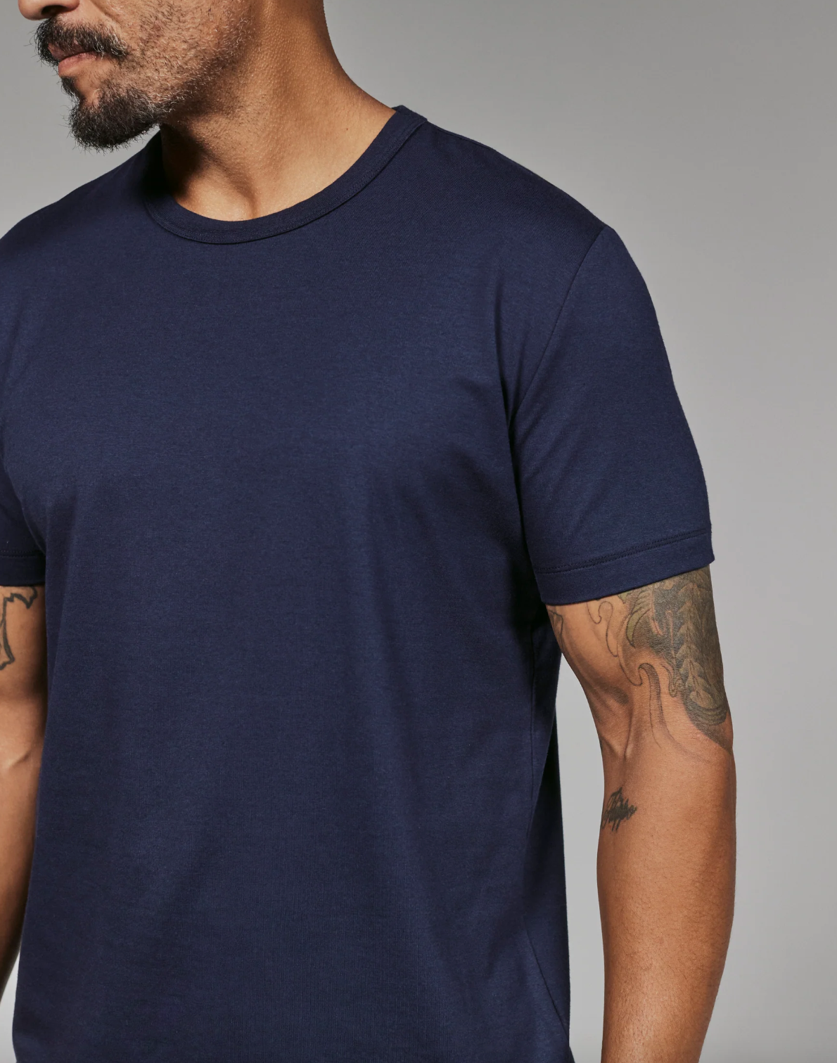 7Diamonds | Modal Crew Neck Tee | Navy