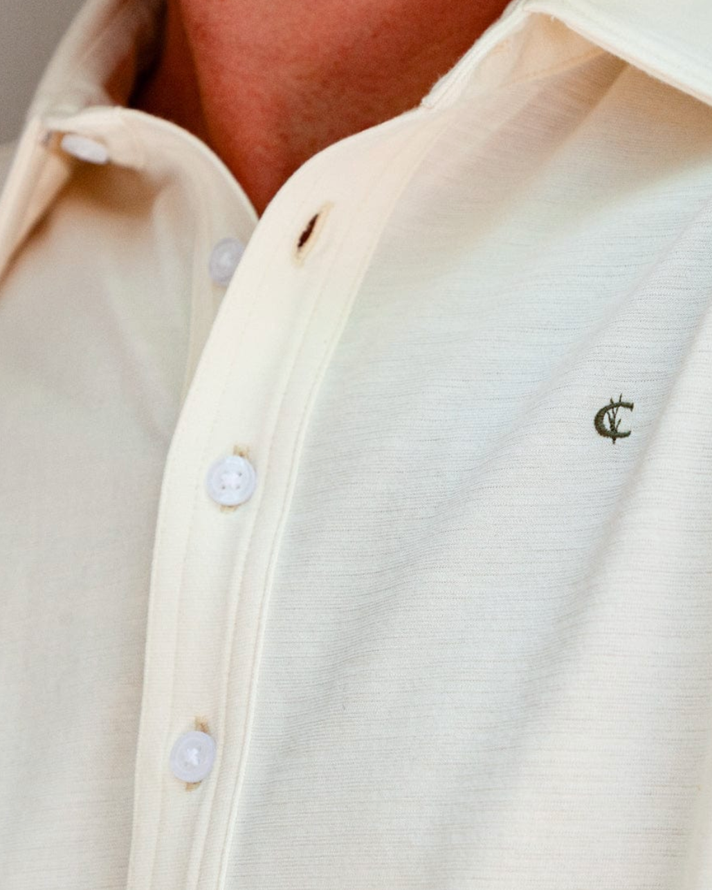 Criquet | BRRR Long Sleeve Range Polo | White