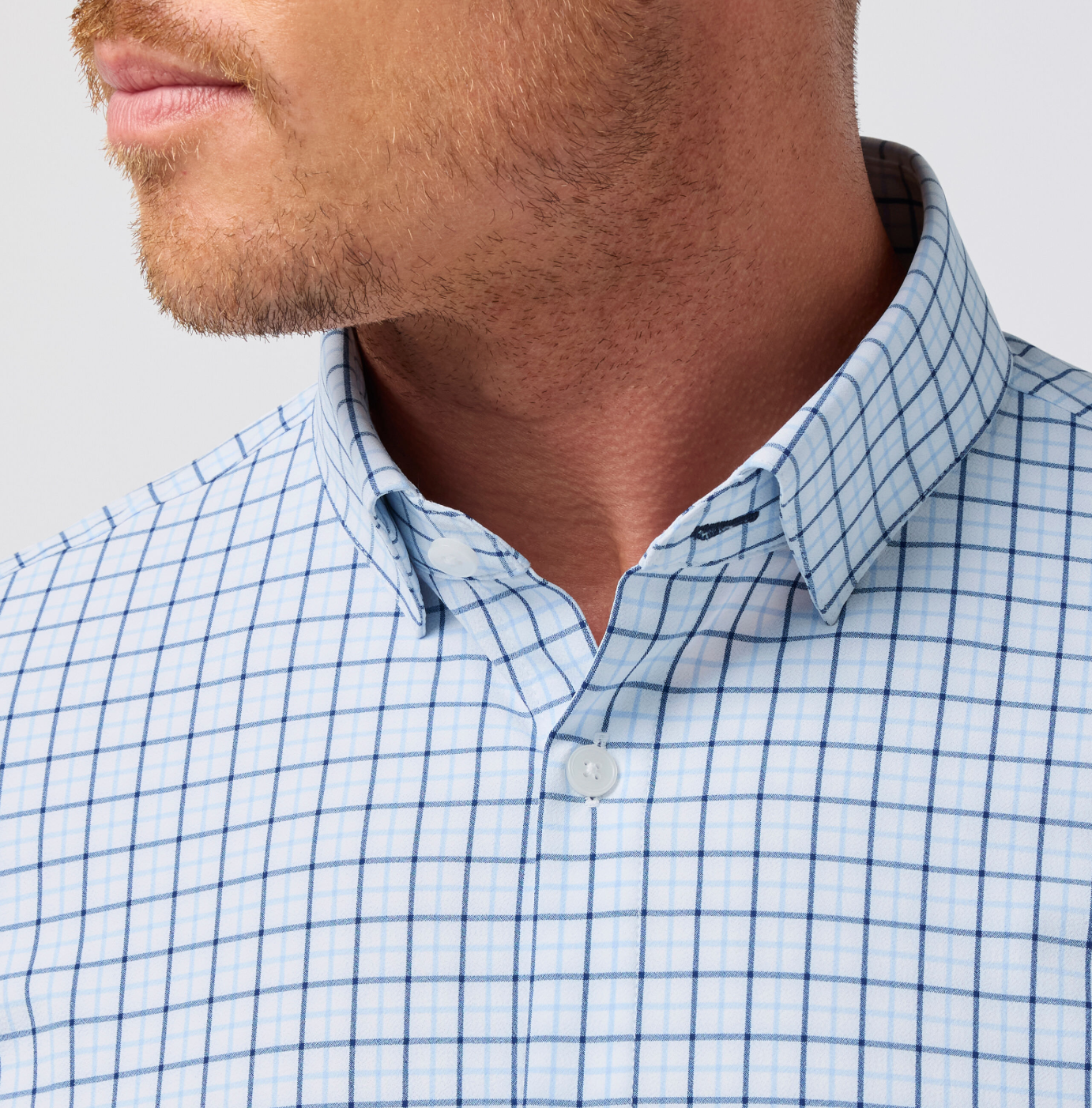Mizzen+Main | Leeward Dress Shirt | Blue Stripe