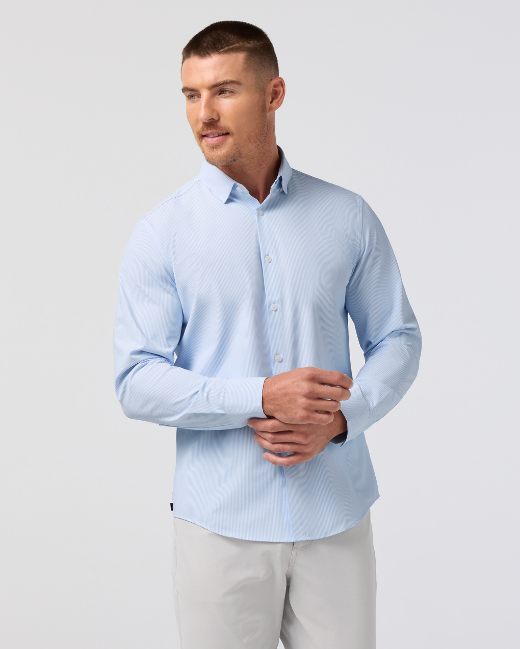 Mizzen+Main | Leeward Dress Shirt | Blue