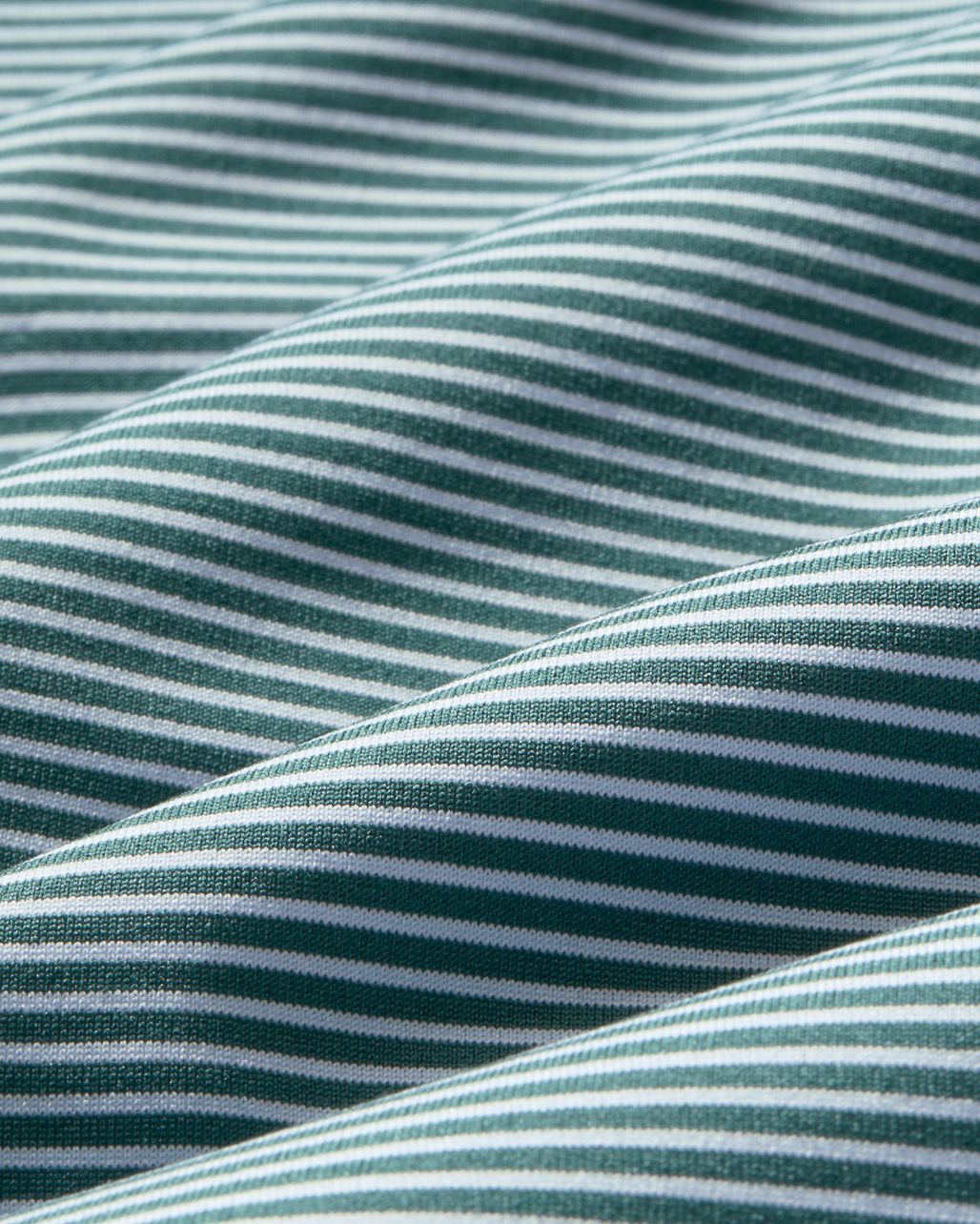 Mizzen+Main | Versa Polo Pine Balanced Stripe | Green