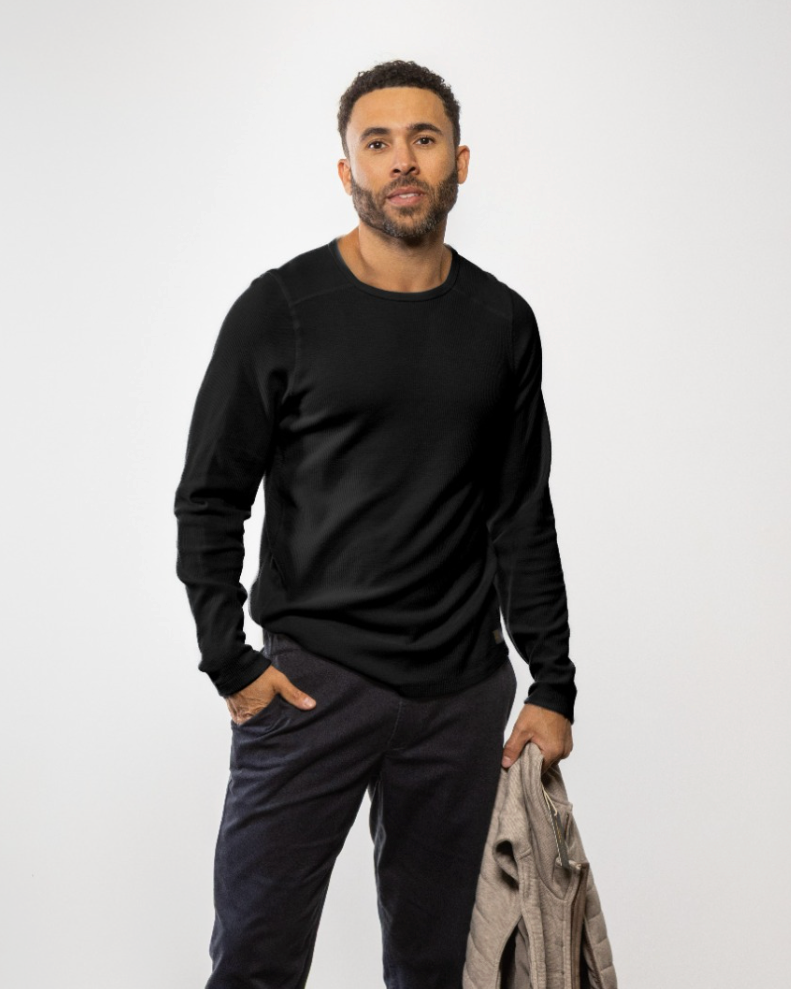Mason Cruz | Matteo Crewneck | Jet Black