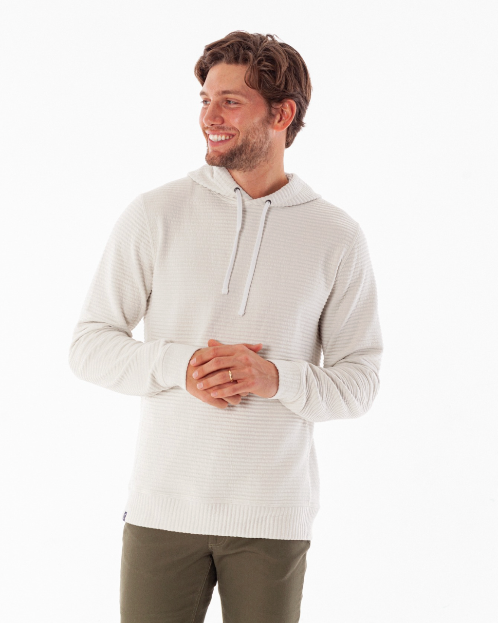 Criquet | Quilted Hoodie | Natural White