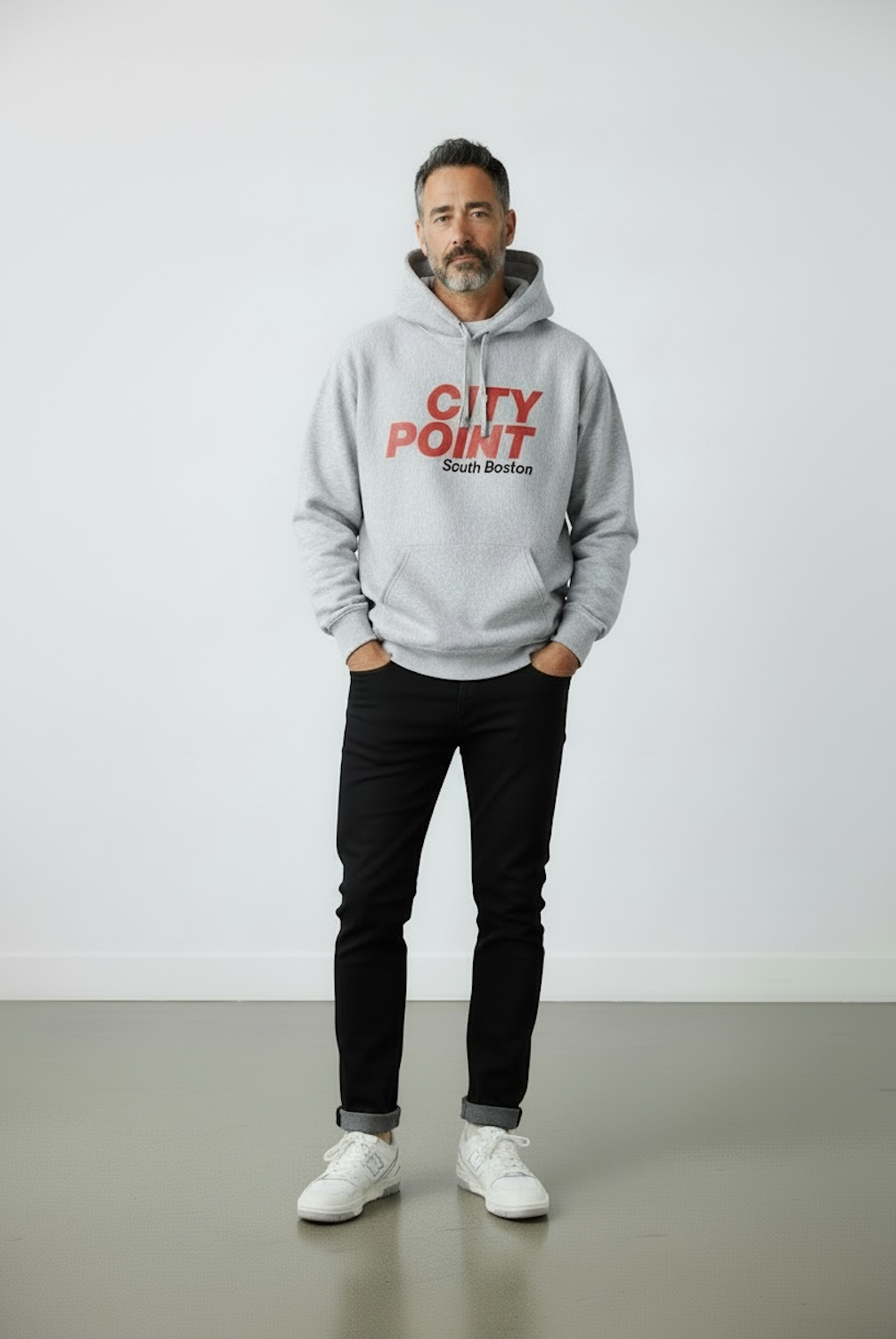 The Point | City Point Hoodie | Gray