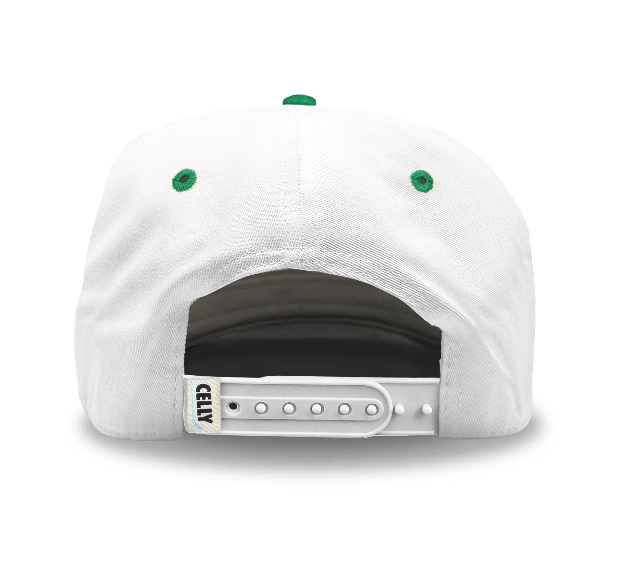 Celly Hockey Co. | South Boston Hockey Snapback | White/Green