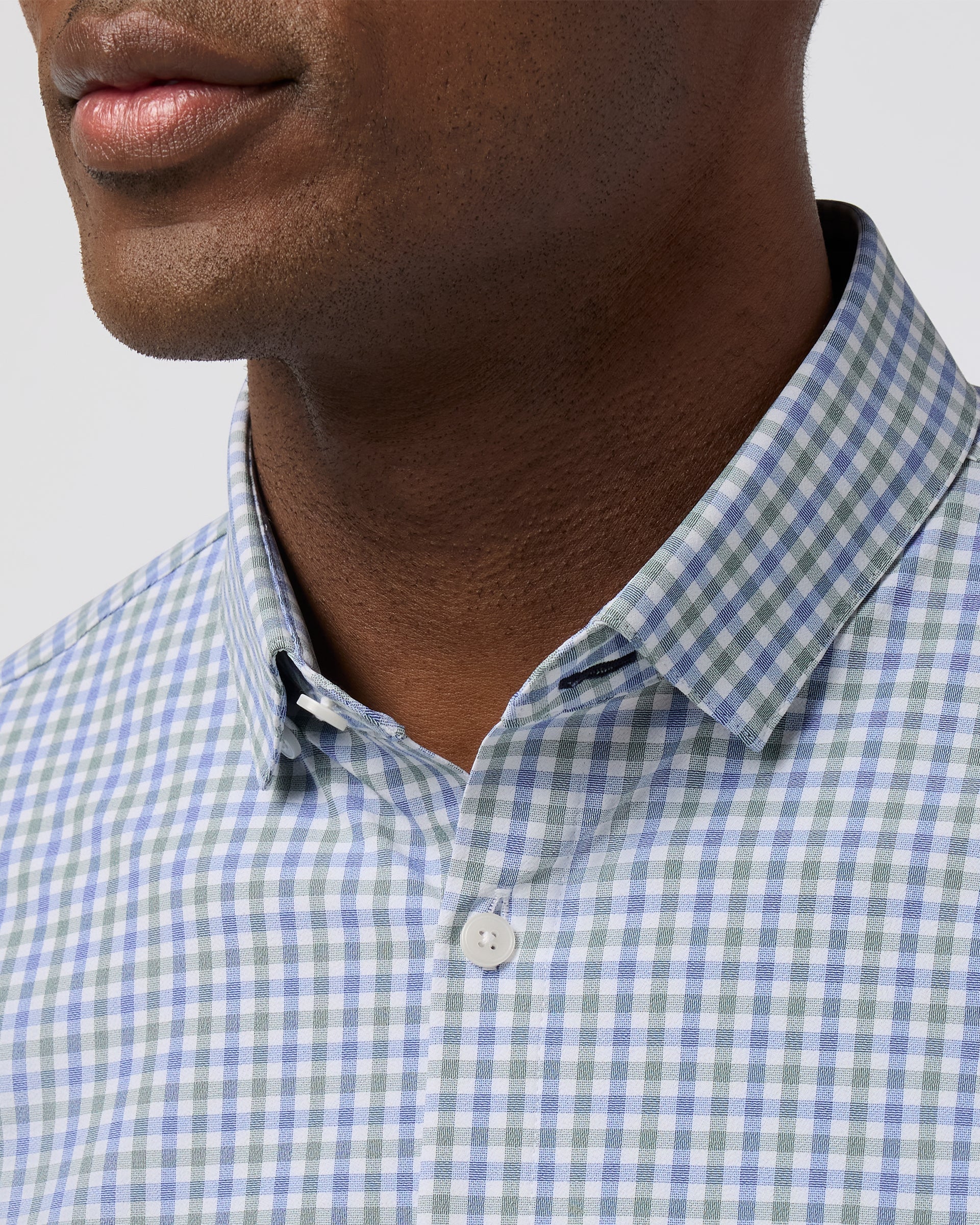 Mizzen+Main | Leeward No Tuck Dress Shirt | Green Plaid