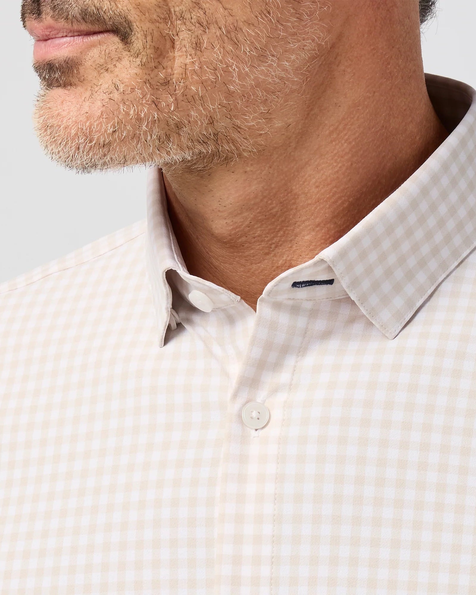 Mizzen+Main | Leeward No Tuck Dress Shirt Sand Dollar | Beige