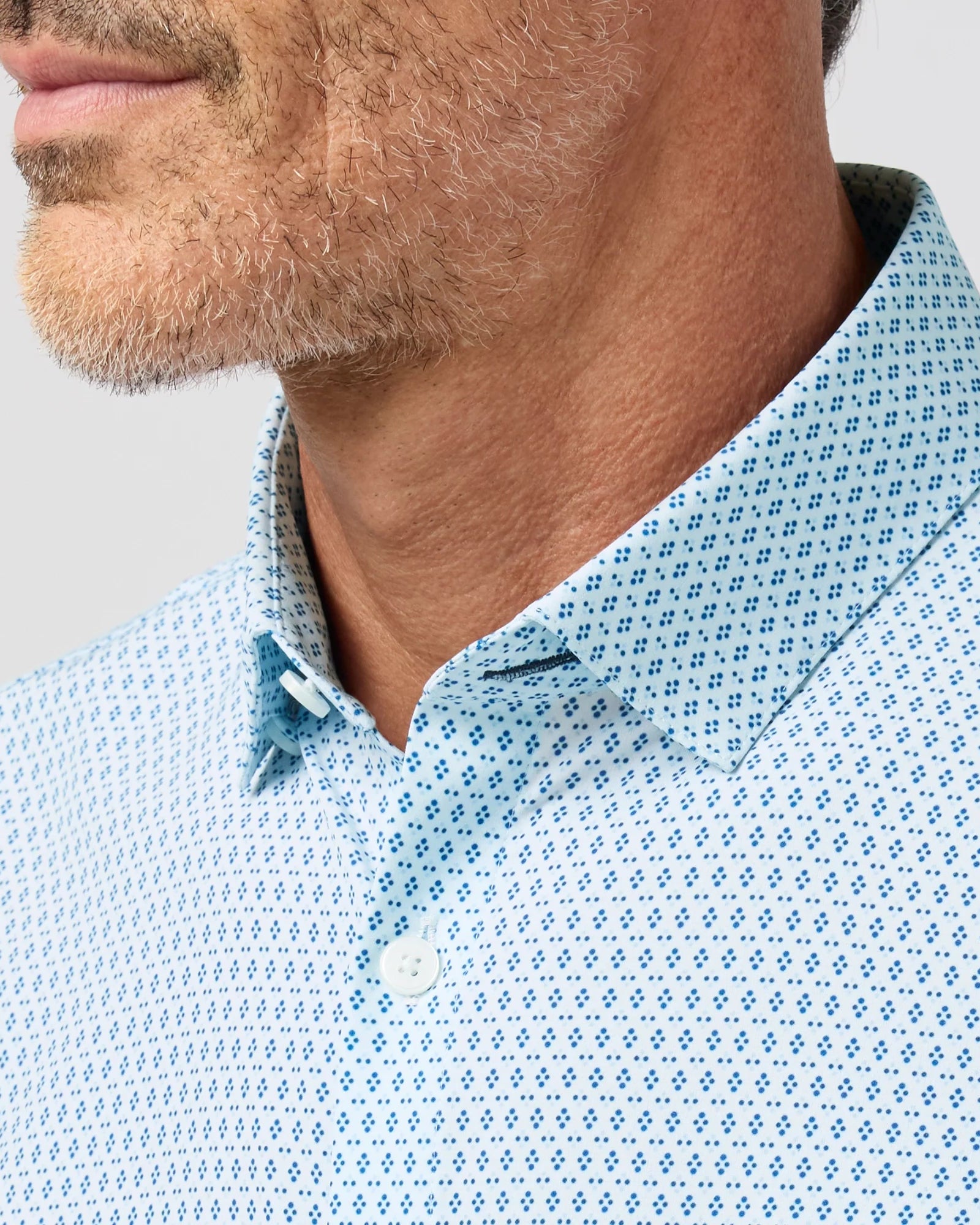 Mizzen+Main | Leeward Short Sleeve Skyline | Blue