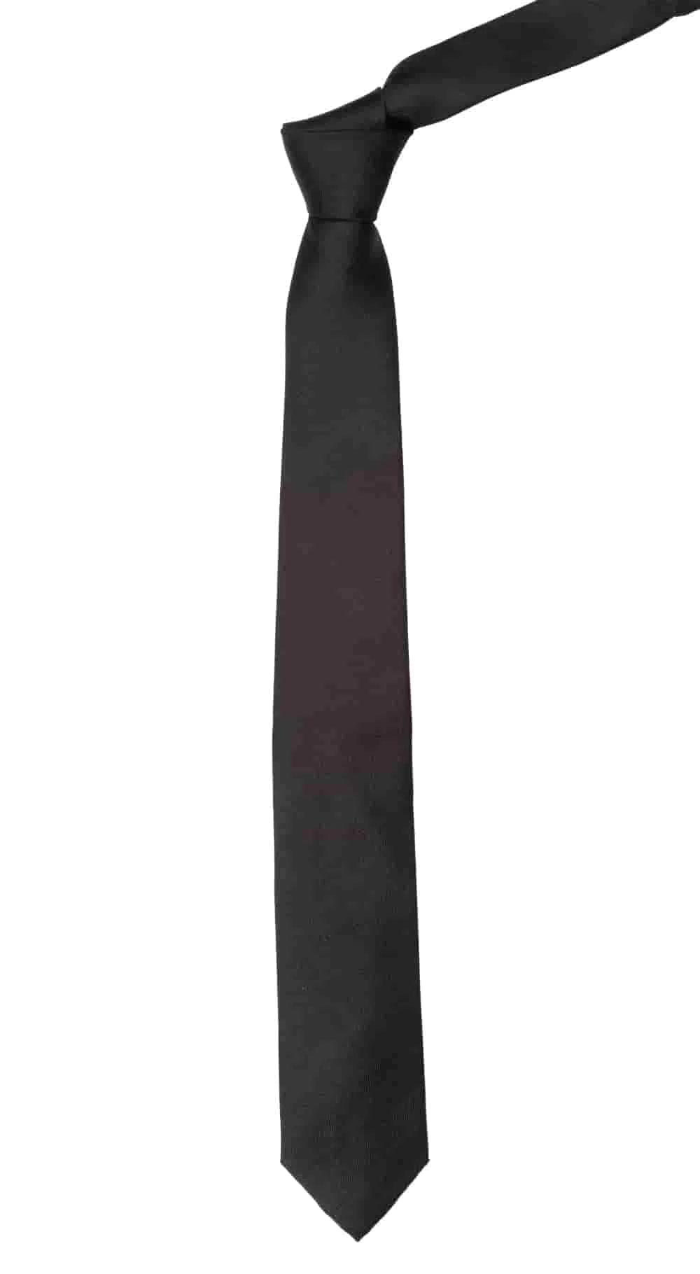 Herringbone Vow Black Tie