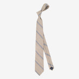 Bali Double Stripe Khaki Tie
