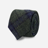 Barberis Wool Arlecchino Green Tie