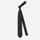 Barberis Wool Arlecchino Green Tie