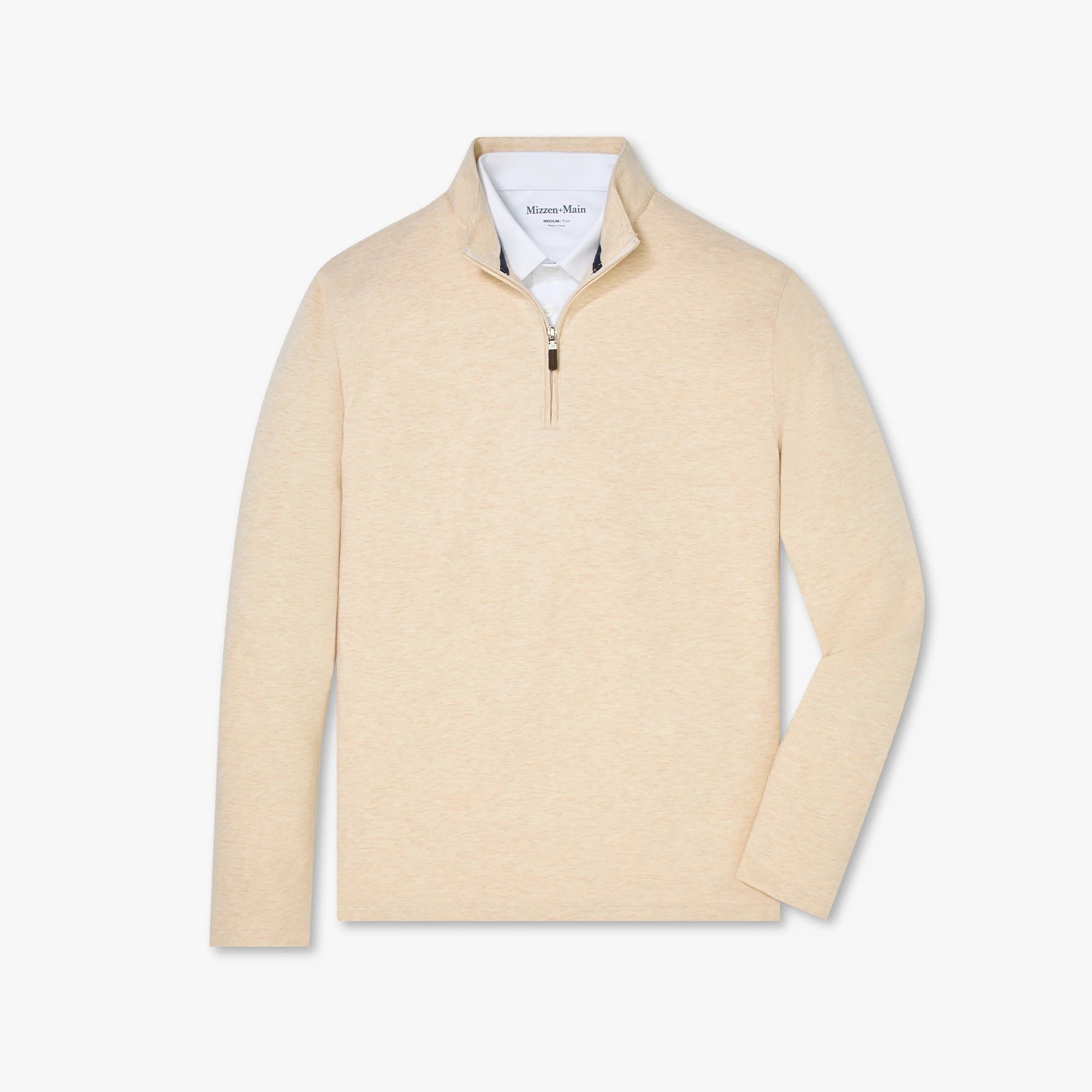 Mizzen+Main | KPI Quarter Zip | Beige