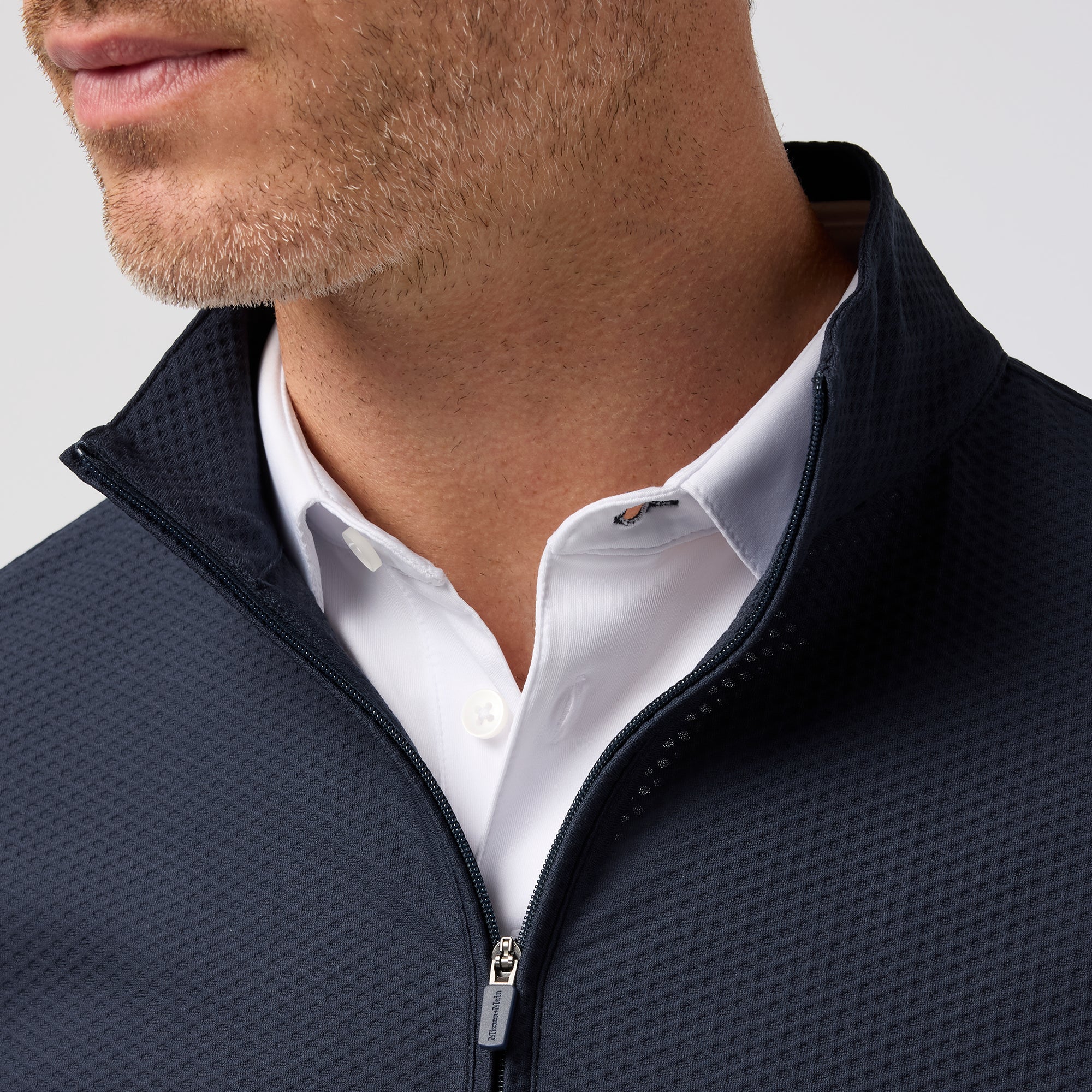 Mizzen+Main | Easton Quarter Zip | Navy