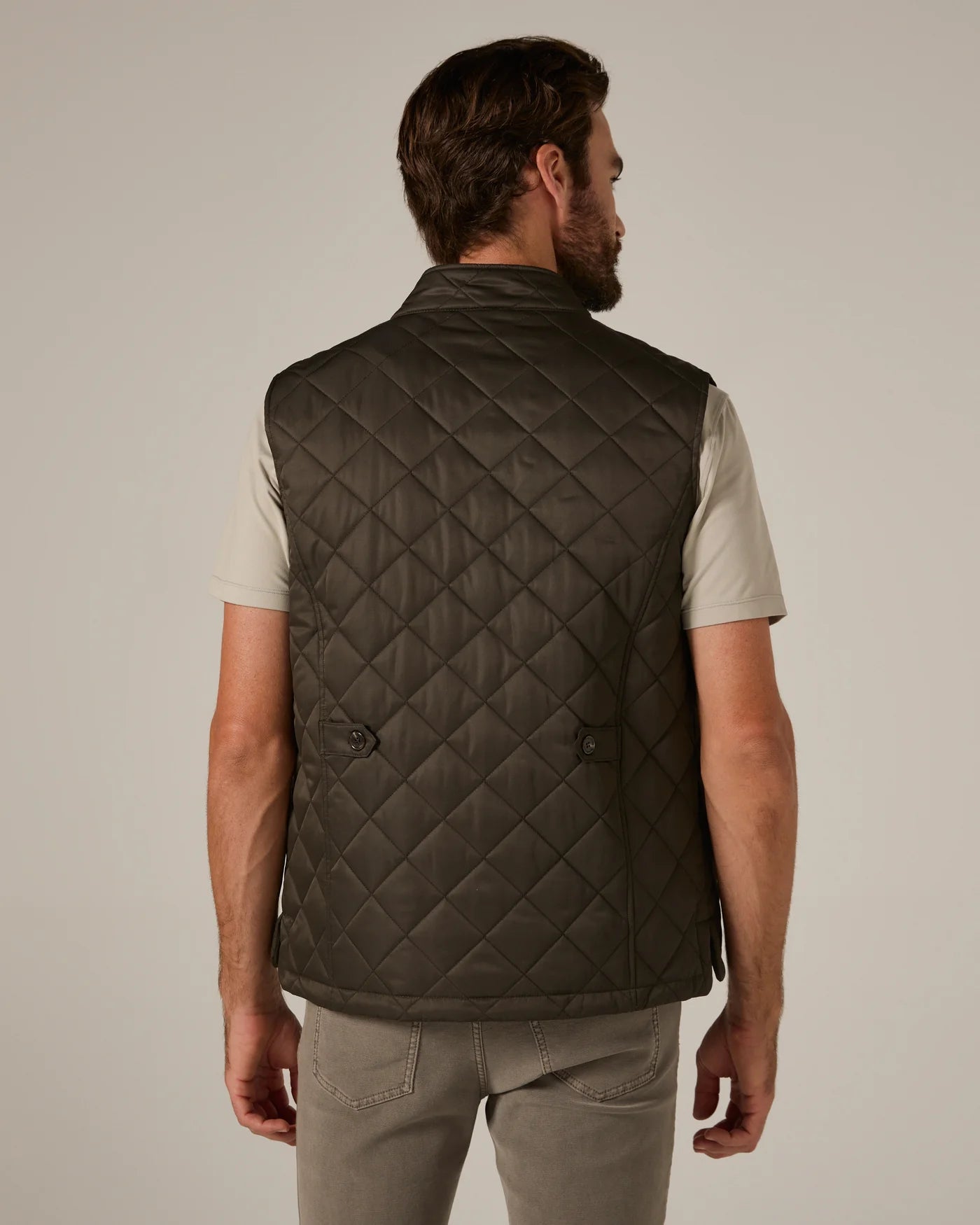 Crest Quilted Vest