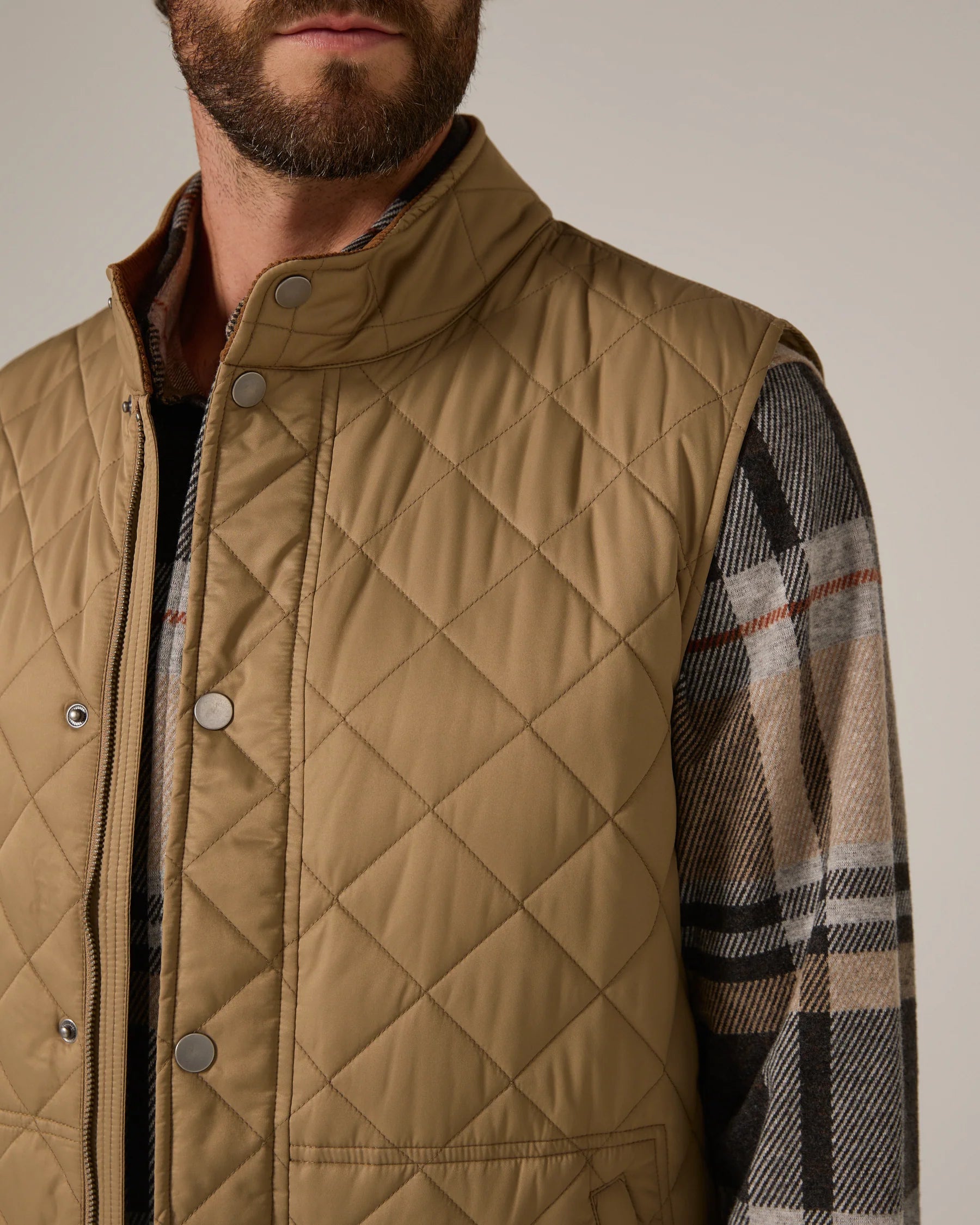 Crest Quilted Vest