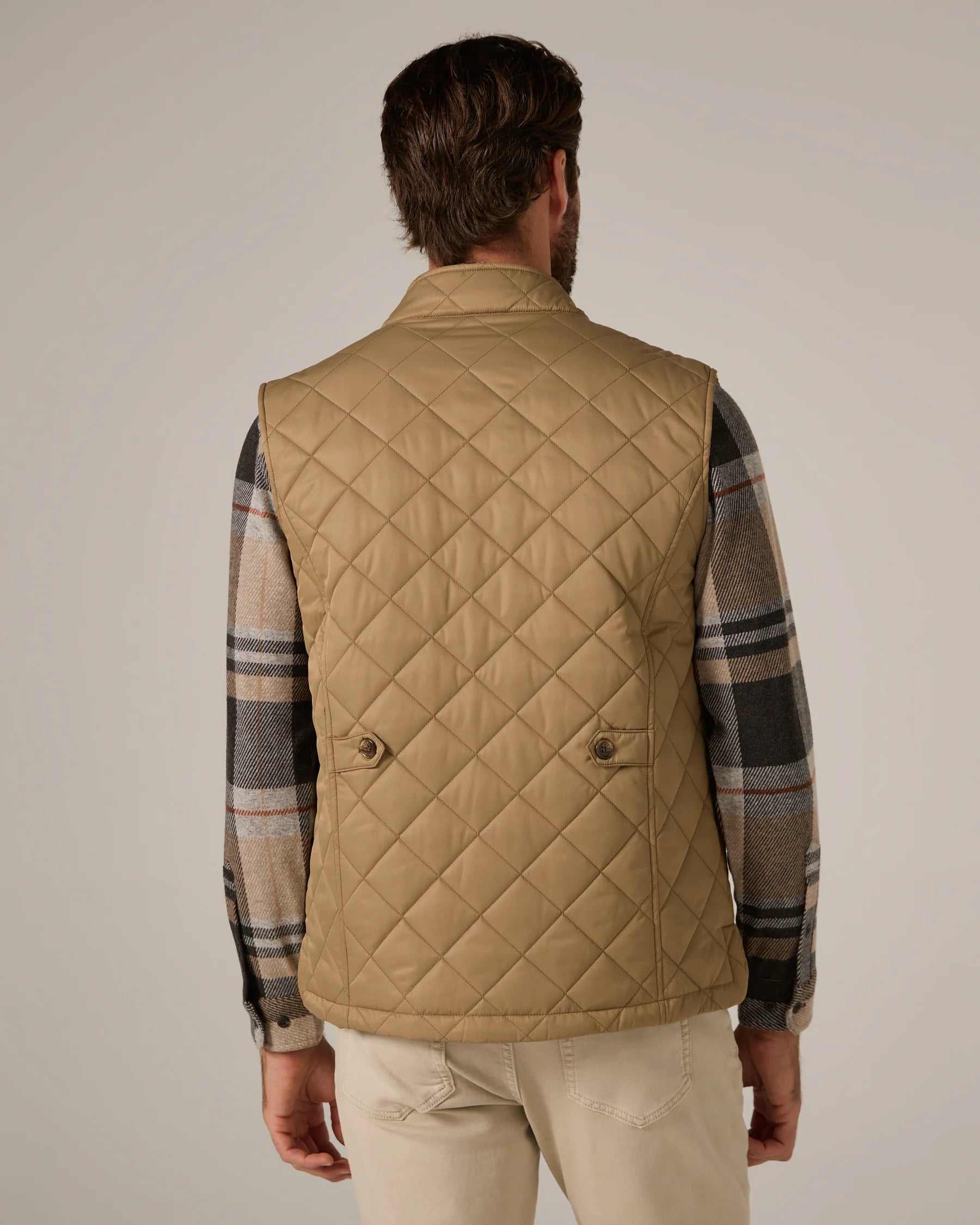 Crest Quilted Vest
