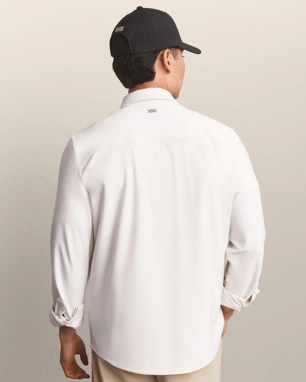 Rhone | WFH Button Down Shirt | Off White